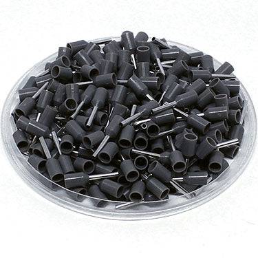 AD07508 - 20 & 18 AWG Insulated Wire Ferrules, 8mm Pin, Gray, UL Recognized, 500 Pieces - Image 2