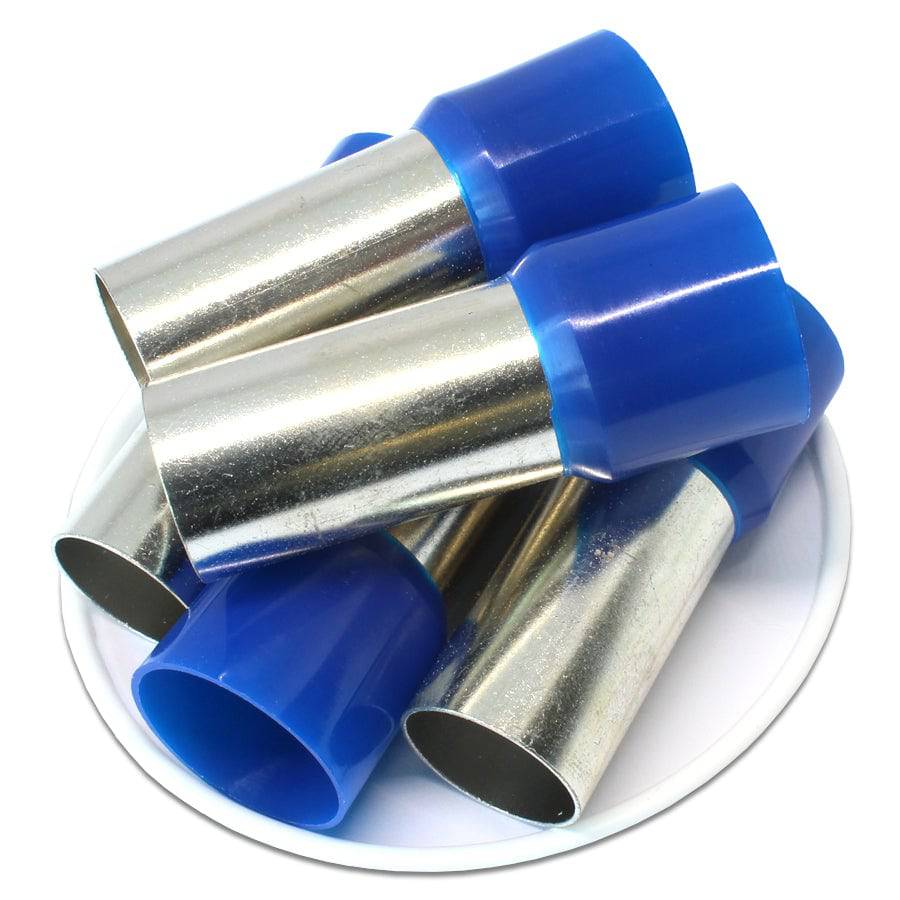 AD1200032 - 4/0 AWG Insulated Wire Ferrules, 32mm Pin, Blue, UL Recognized, 25 Pieces - Image 2