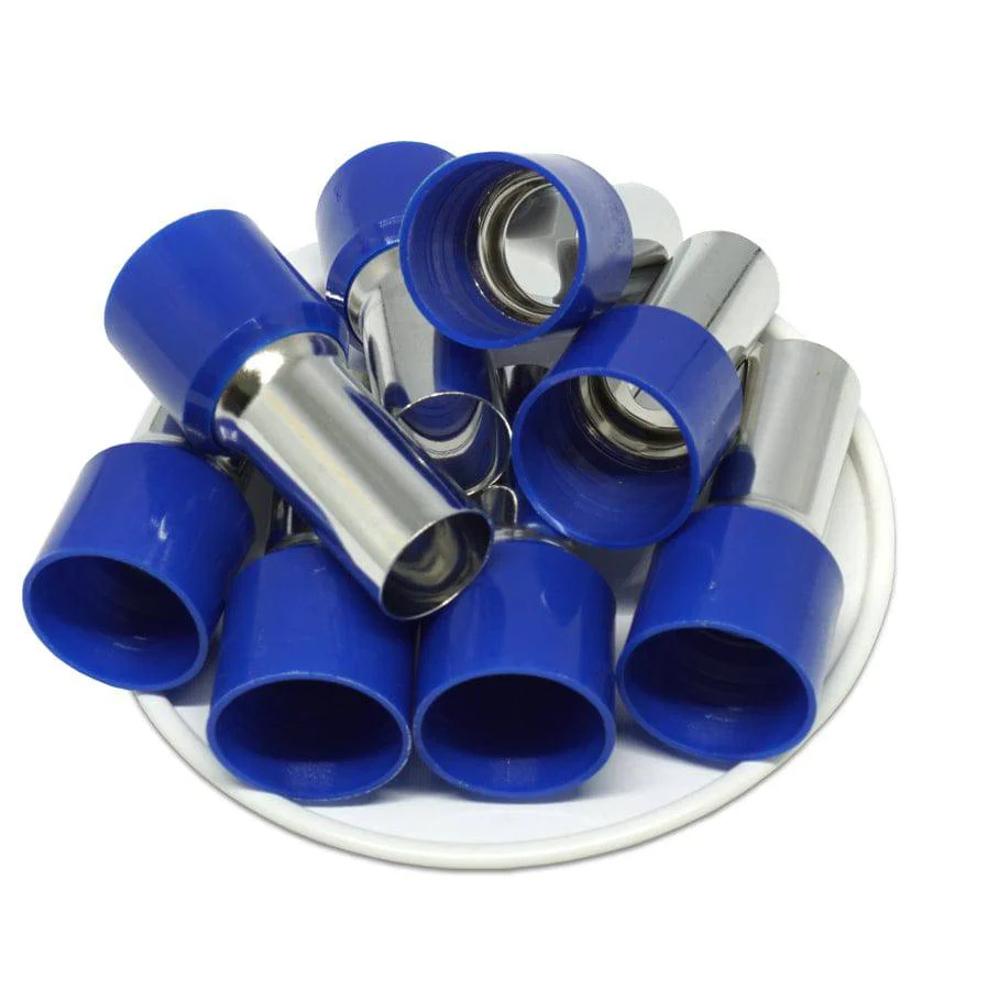 AD560030 - 0 & 1/0 AWG Single Insulated Wire Ferrules, 30mm Pin, Blue, 25 Pieces - Image 4