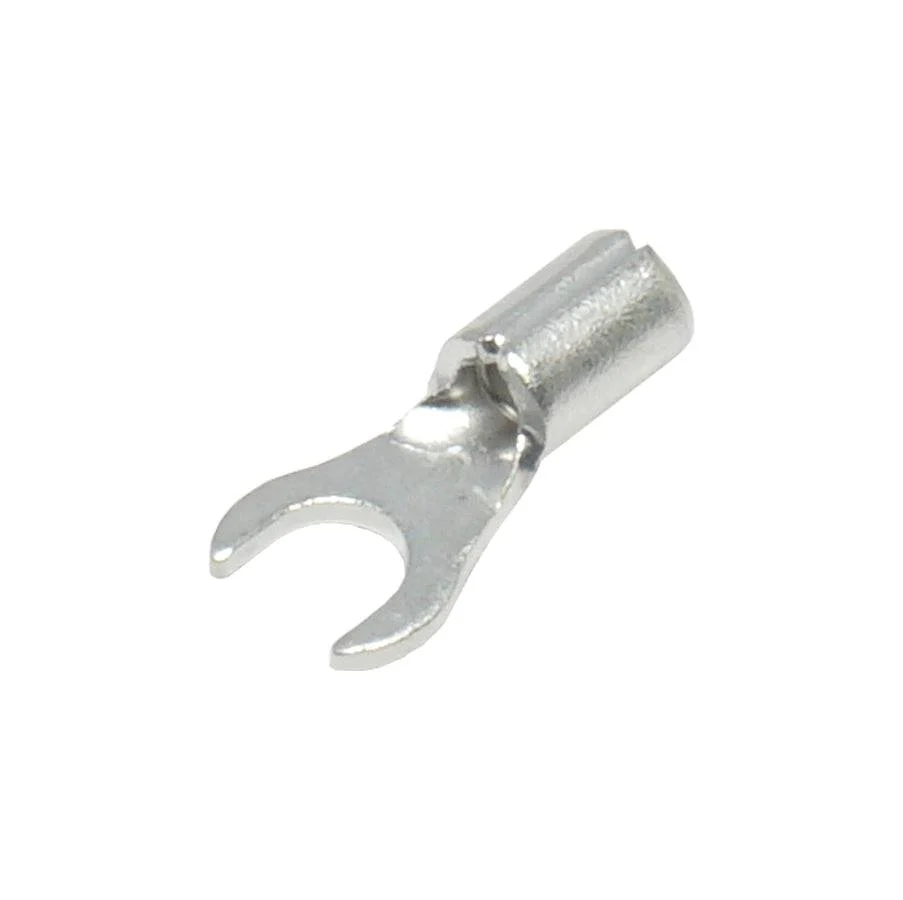 22-16 AWG Non Insulated Fork Terminals, #4 Stud, UL Approved, 100 Pieces - ANB1-32 - Image 2