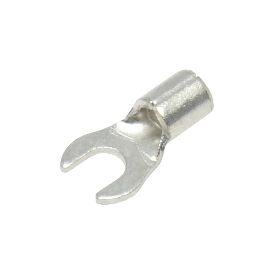 16-14 AWG Non Insulated Fork Terminals, #4 Stud, UL Approved, 100 Pieces - ANB2-32 - Image 2