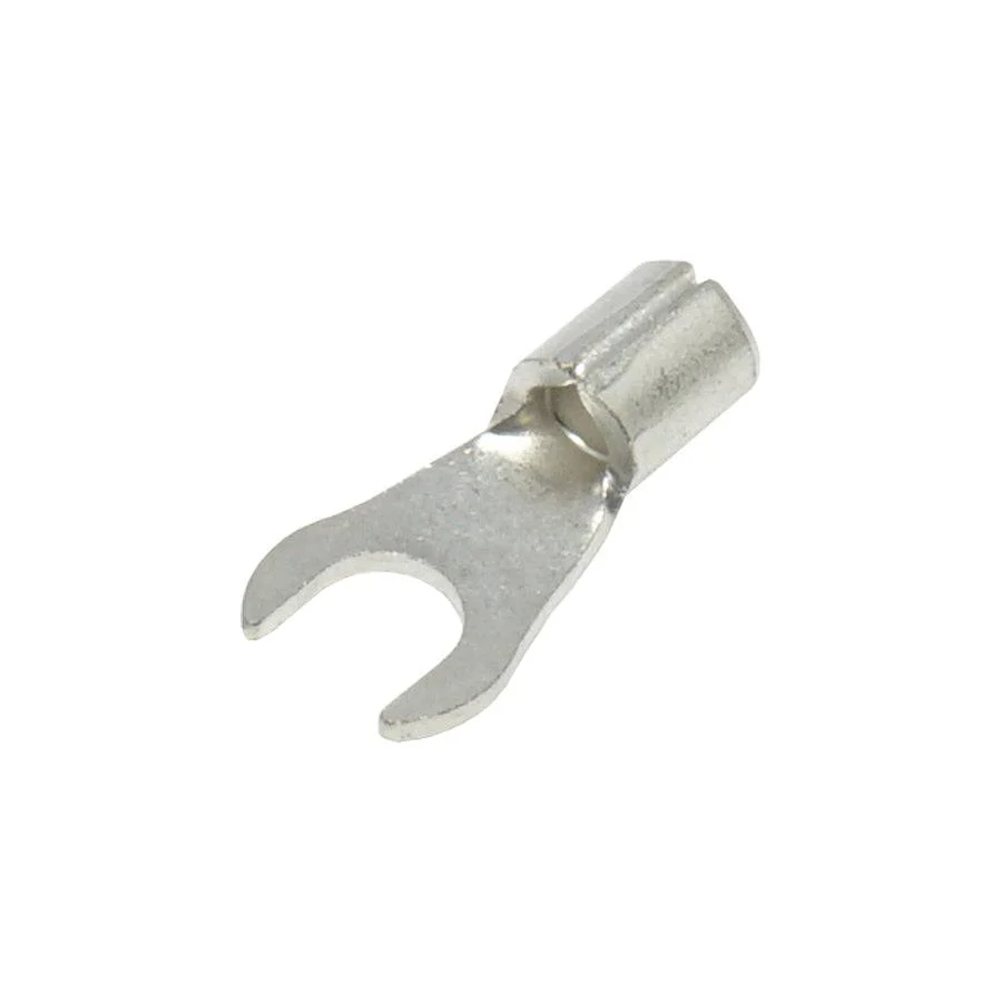 16-14 AWG Non Insulated Fork Terminals, #6 Stud, UL Approved, 100 Pieces - ANB2-37 - Image 2