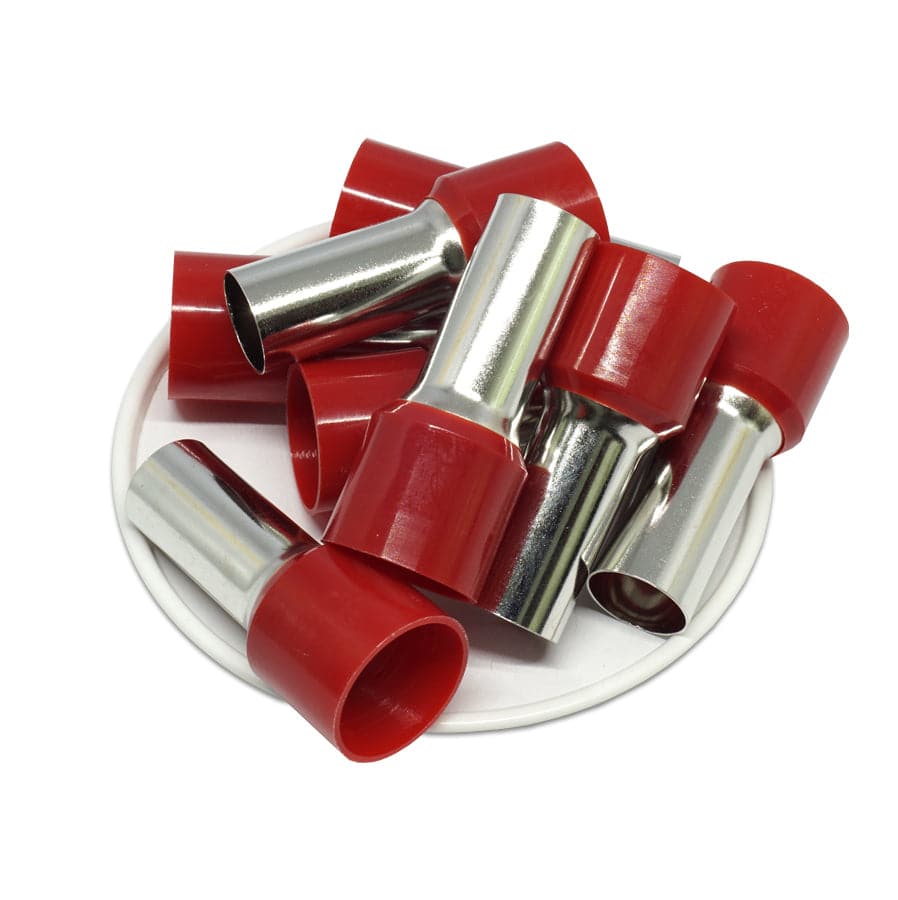 AS560025 - 0 & 1/0 AWG Single Insulated Wire Ferrules, 25mm Pin, Red, 25 Pieces - Image 4