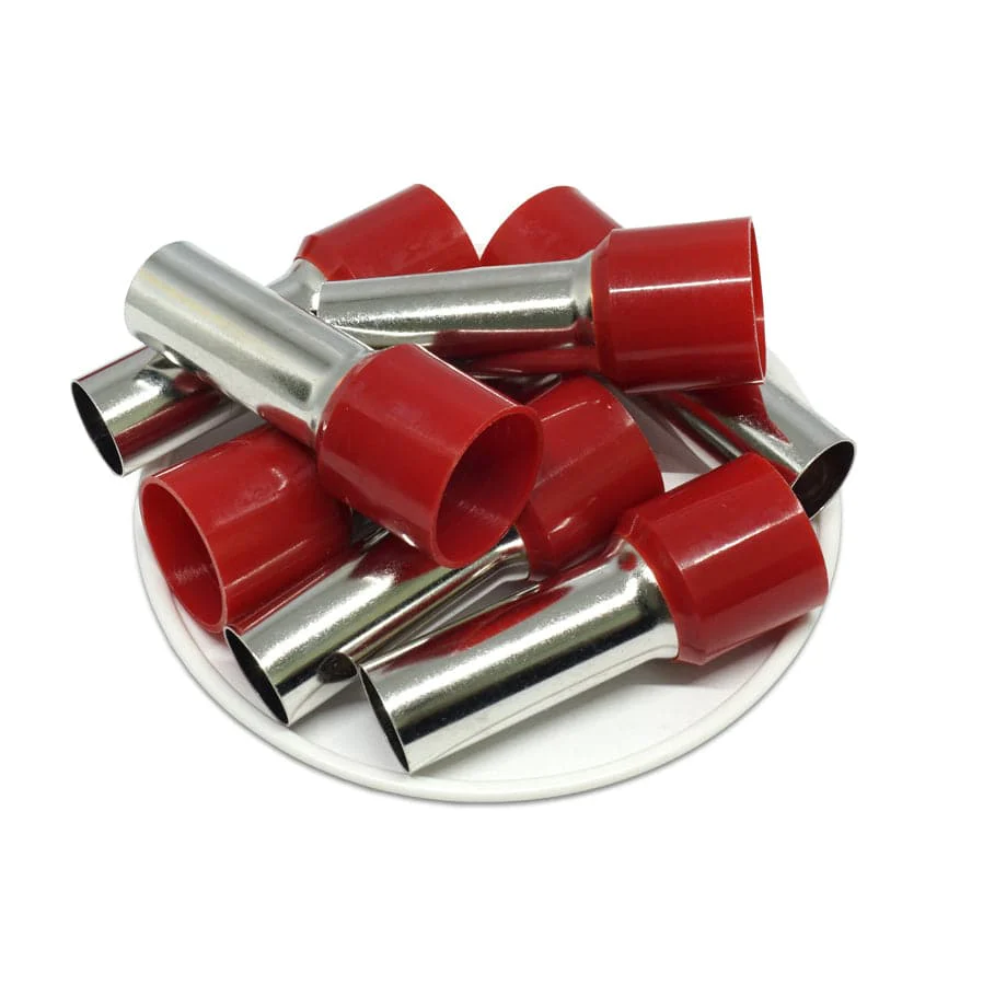 AS560030 - 0 & 1/0 AWG Single Insulated Wire Ferrules, 30mm Pin, Red, 25 Pieces - Image 4