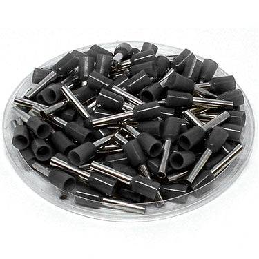 AT20010 - 14 AWG (Small Diameter) Insulated Wire Ferrules, 10mm Pin, Gray, 500 Pieces - Image 2