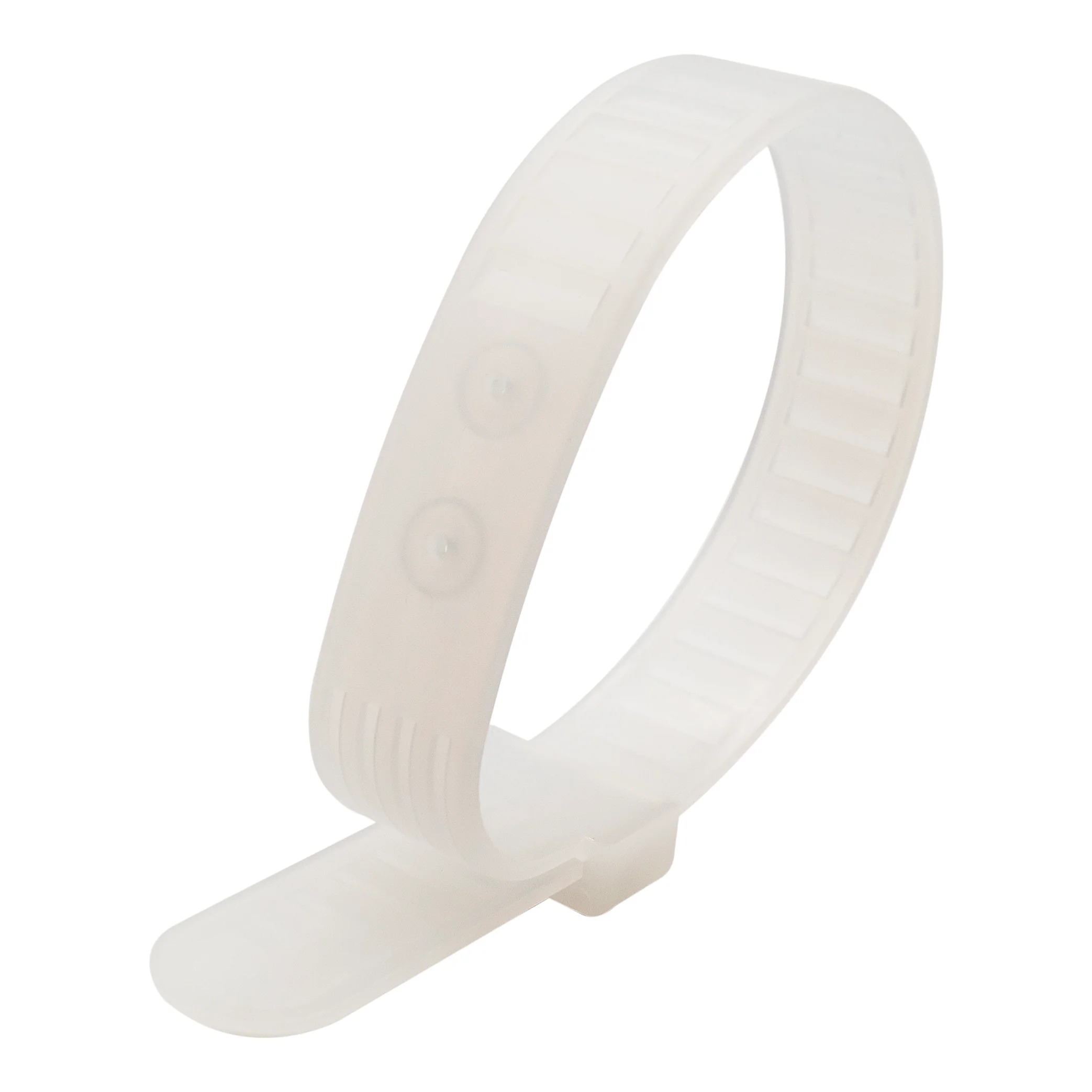 AT290 - 10-1/2" HVAC & Plumbing Tubing/Pipe Cable Ties, Natural, Screw Mount, 10-Pack - Image 2
