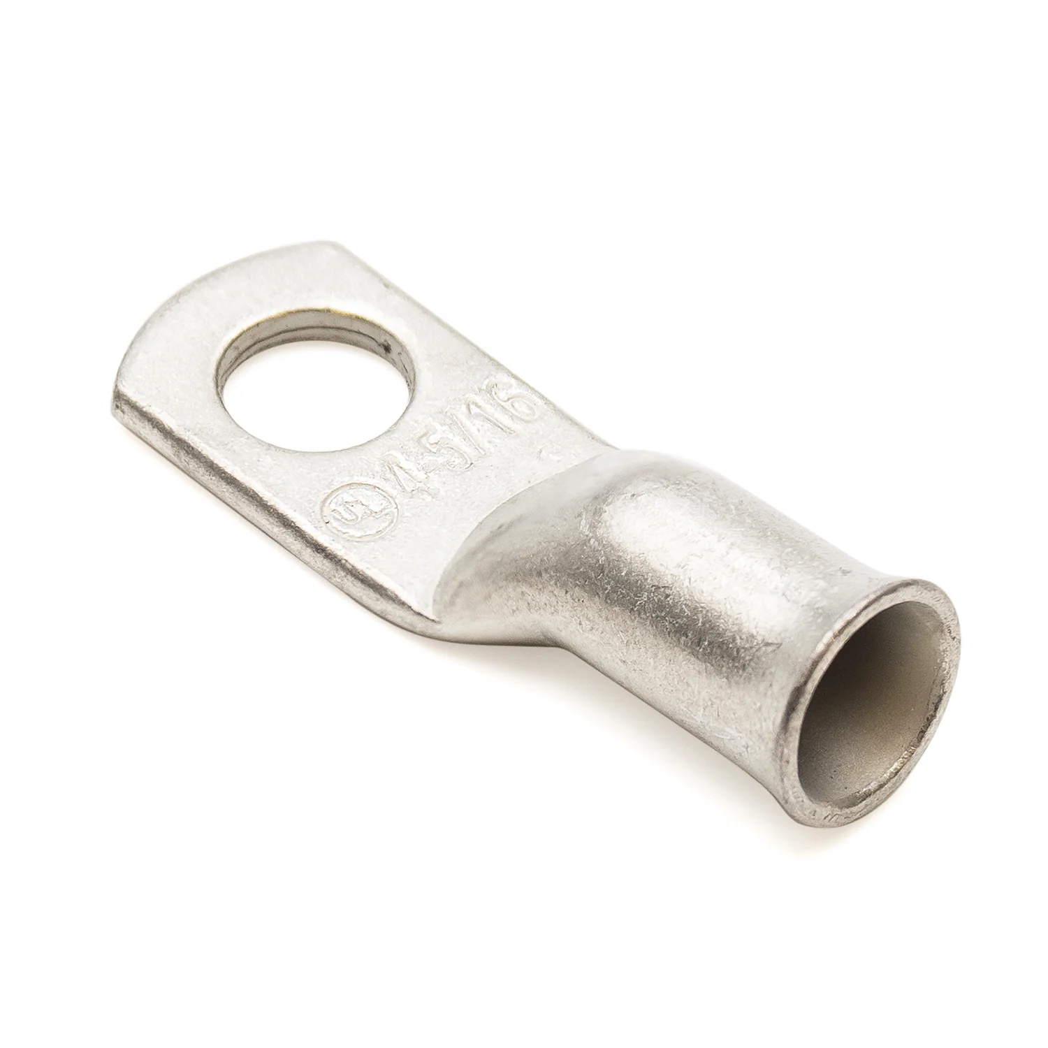 BCL4516-T - 4 AWG Battery Cable Lugs, Tin Plated Copper, Terminal Lugs, 5/16" Stud, 1 Piece - Image 2