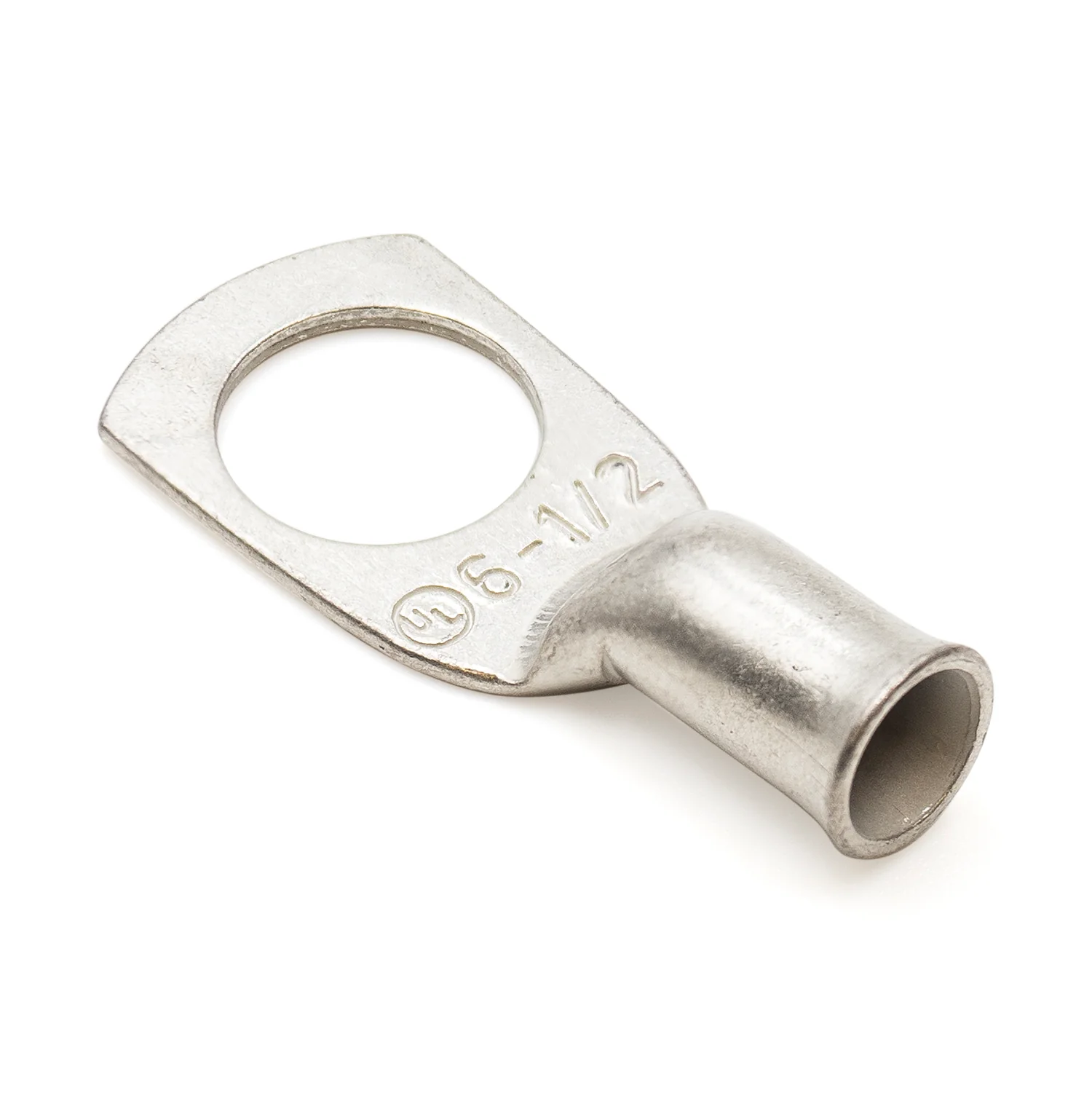 BCL612-T - 6 AWG Battery Cable Lugs, Tin Plated Copper, Terminal Lugs, 1/2" Stud, 1 Piece - Image 2