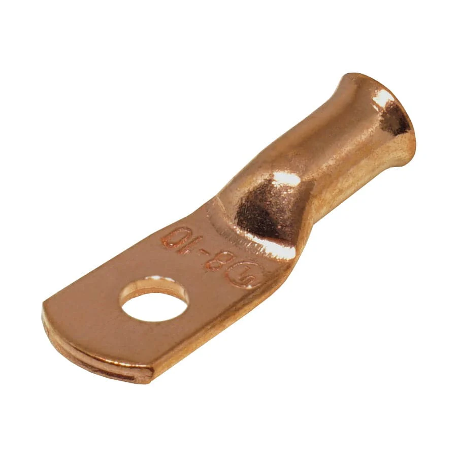 BCL810 - 8 AWG Copper Battery Cable Lugs, #10 Stud, UL Recognized, 1 Piece