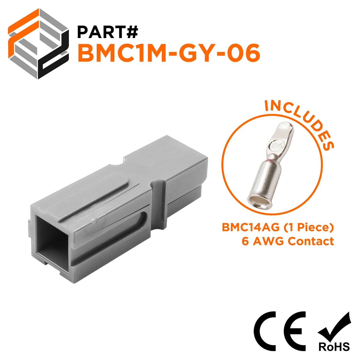 BMC1M-GY-06 - Battery Connection Kit - Includes BMC1M-GY + BMC14AG (1 Piece)