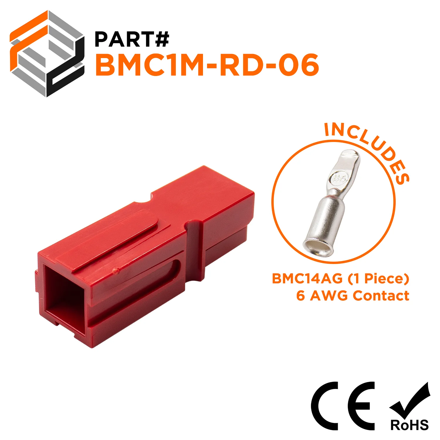 BMC1M-RD-06 - Battery Connection Kit - Includes BMC1M-RD + BMC14AG (1 Piece)