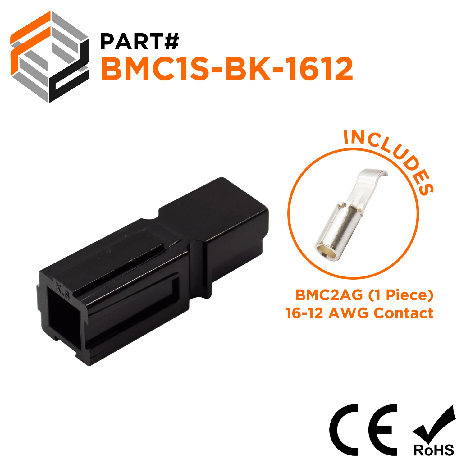 BMC1S-BK-1612 - Battery Connection Kit - Includes BMC1S-BK + BMC2AG (1 Piece)