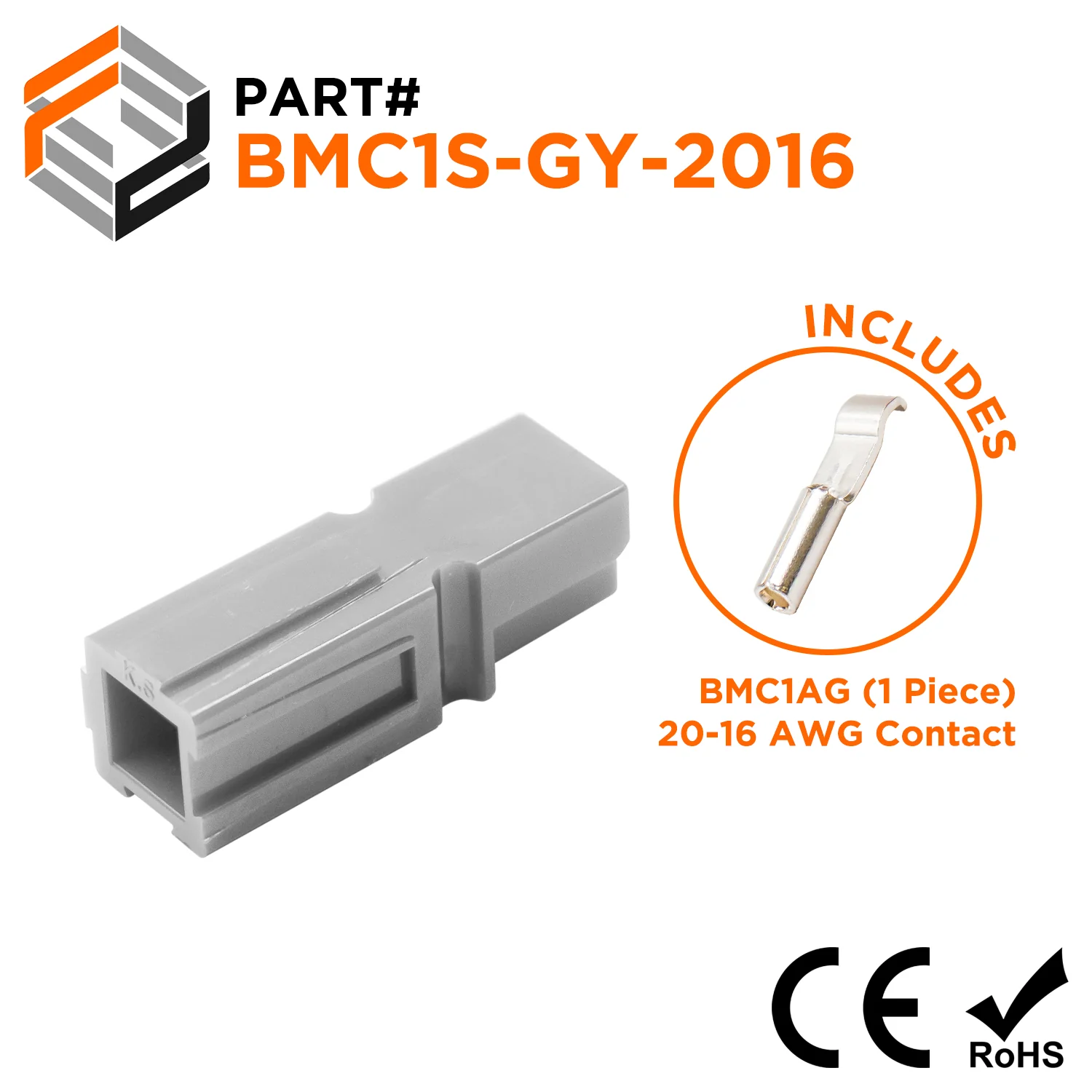 BMC1S-GY-2016 - Battery Connection Kit - Includes BMC1S-GY + BMC1AG (1 Piece)