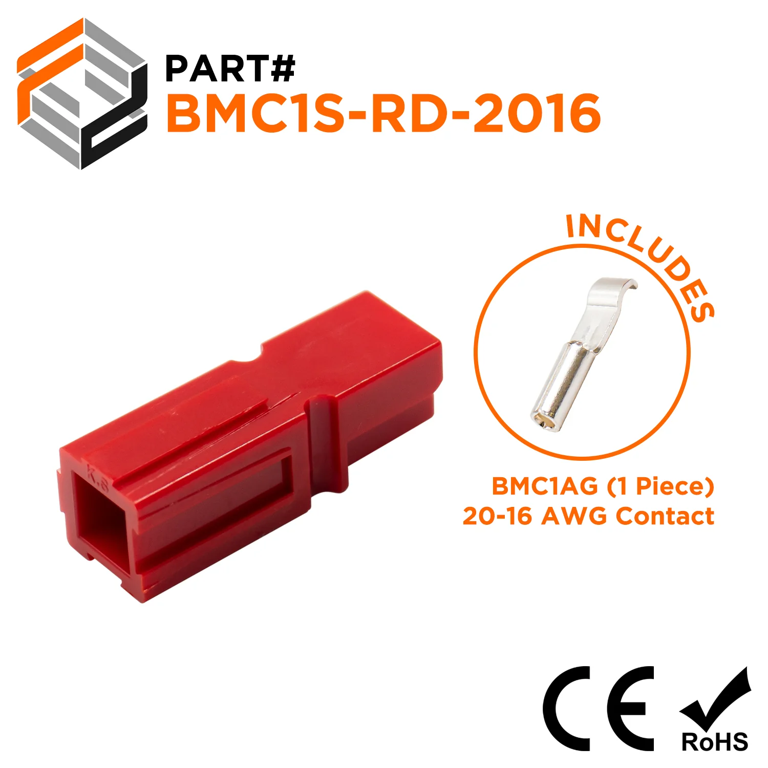 BMC1S-RD-2016 - Battery Connection Kit - Includes BMC1S-RD + BMC1AG (1 Piece)