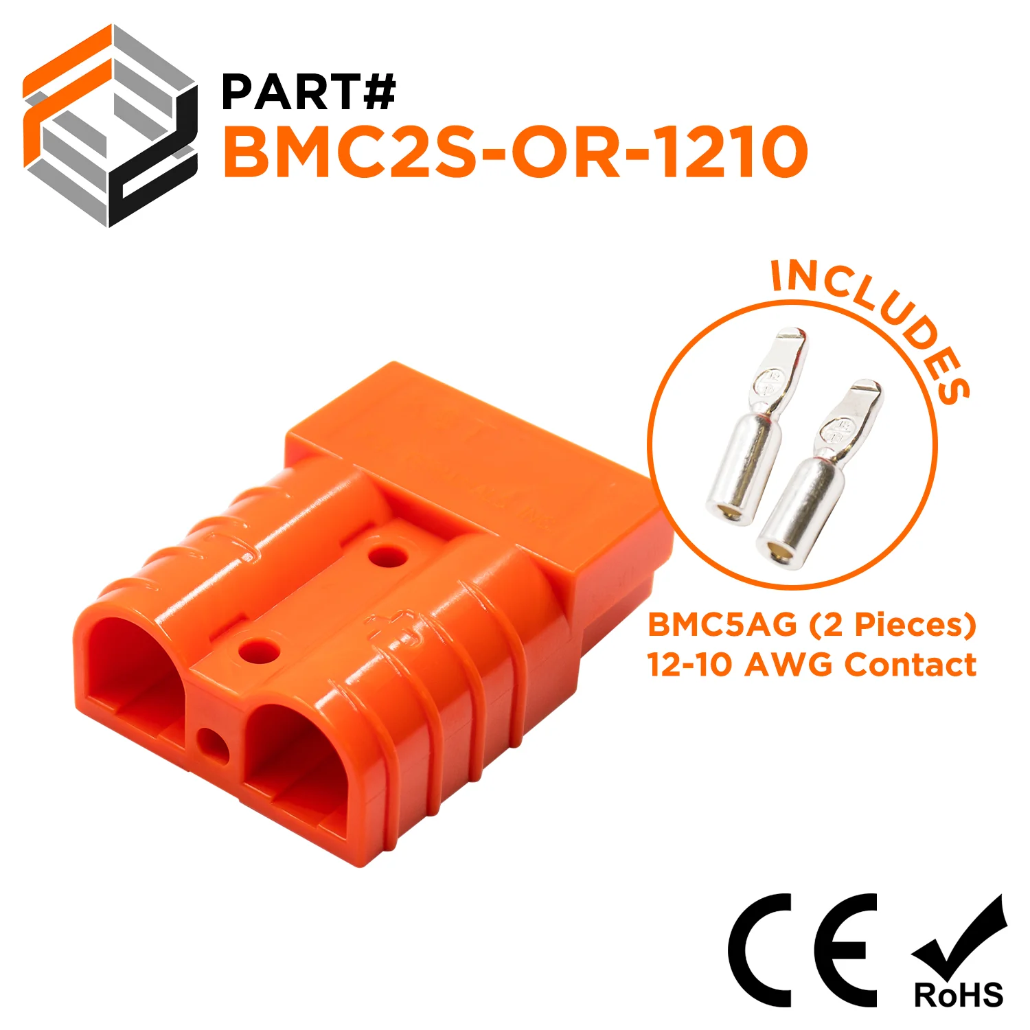 BMCS-OR-1210 - Battery Connection Kit - Includes BMC2S-OR + BMC5AG (2 Pieces)