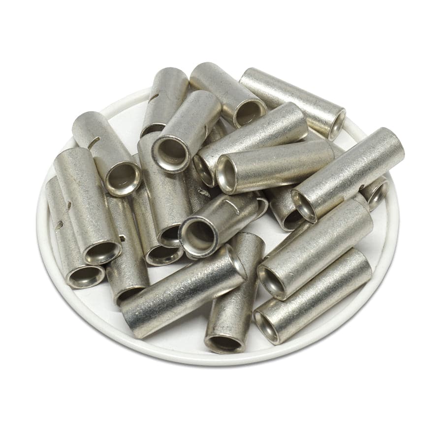 BNT14 - 6 AWG Non Insulated Butt Splice Connectors, 1" Length, UL Approved, 25 Pieces - Image 2