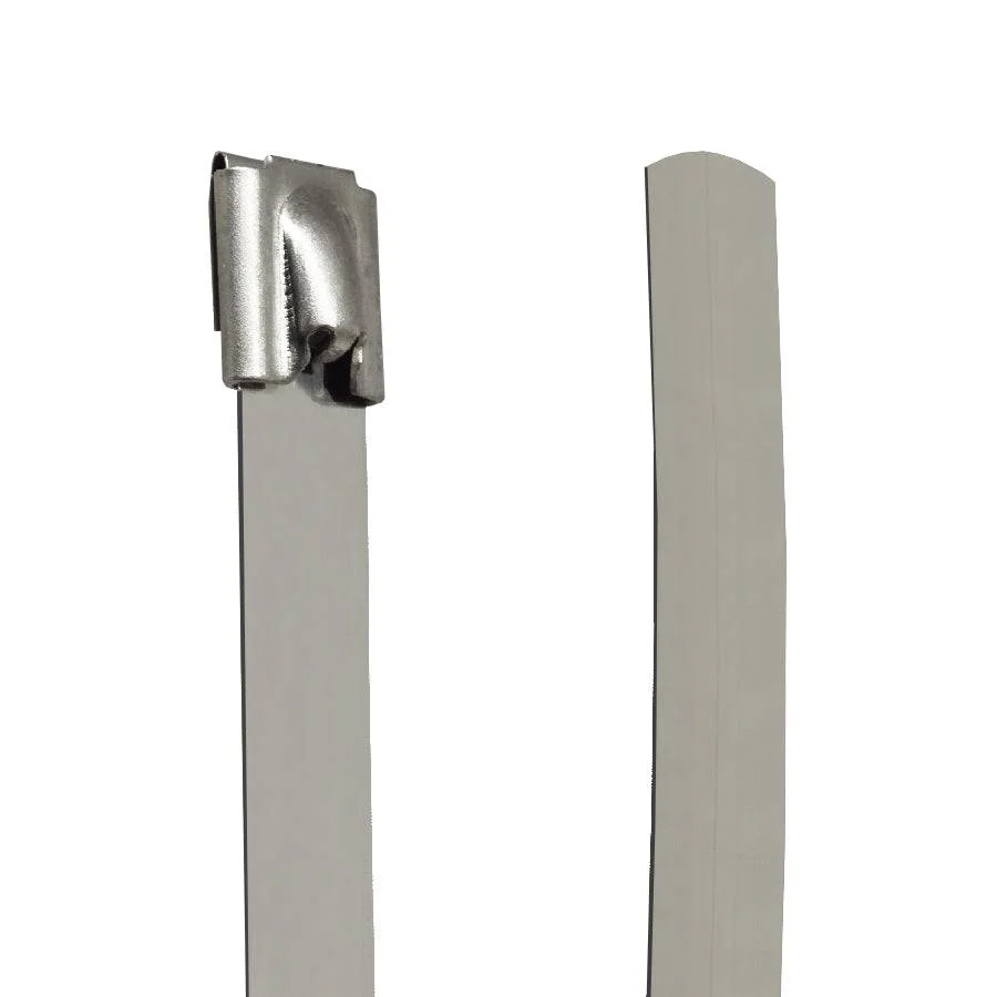BTC12200 - 8" Heavy Duty Stainless Steel Cable Ties, 270lb Tensile Strength, 304 Grade, 50-Pack