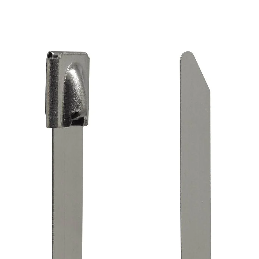 BTC791000 - 40" Heavy Duty Stainless Steel Cable Ties, 330lb Tensile Strength, 304 Grade, 10-Pack