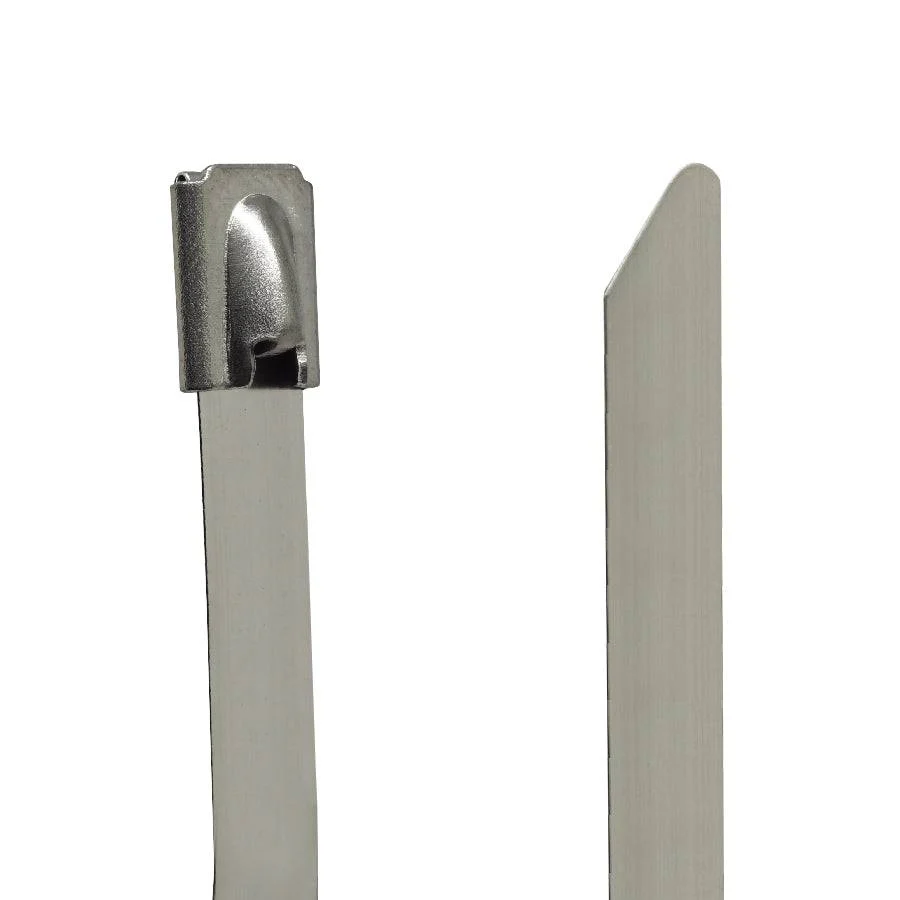 BTC79450 - 18" Heavy Duty Stainless Steel Cable Ties, 330lb Tensile Strength, 304 Grade, 25-Pack