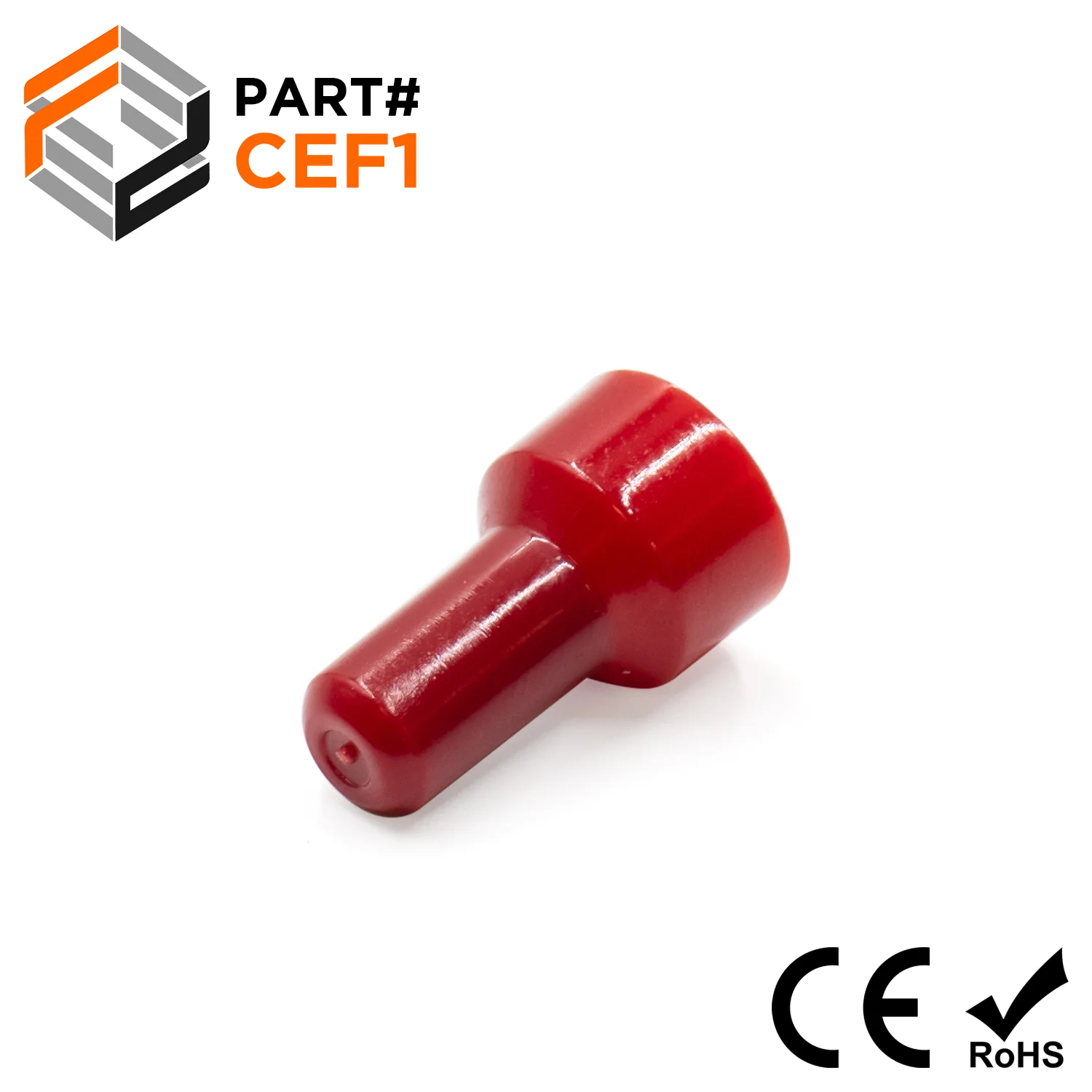 CEF1 - 22 to 16 AWG Closed End Connectors, Pigtail Connectors, 100 Pieces