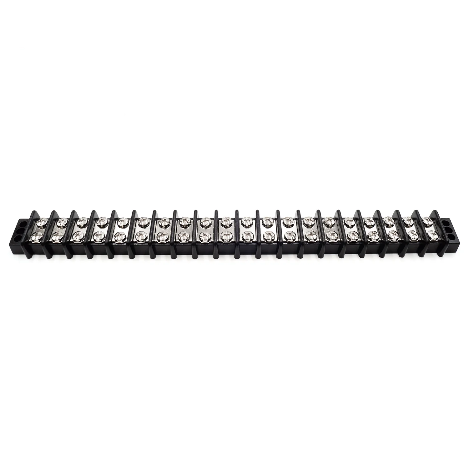 TB21-20P - Barrier Strip Terminal Block, Terminal Strip, 20 Pole, Double Row, 30A, 300V, UL Approved, 1 Piece - Image 2