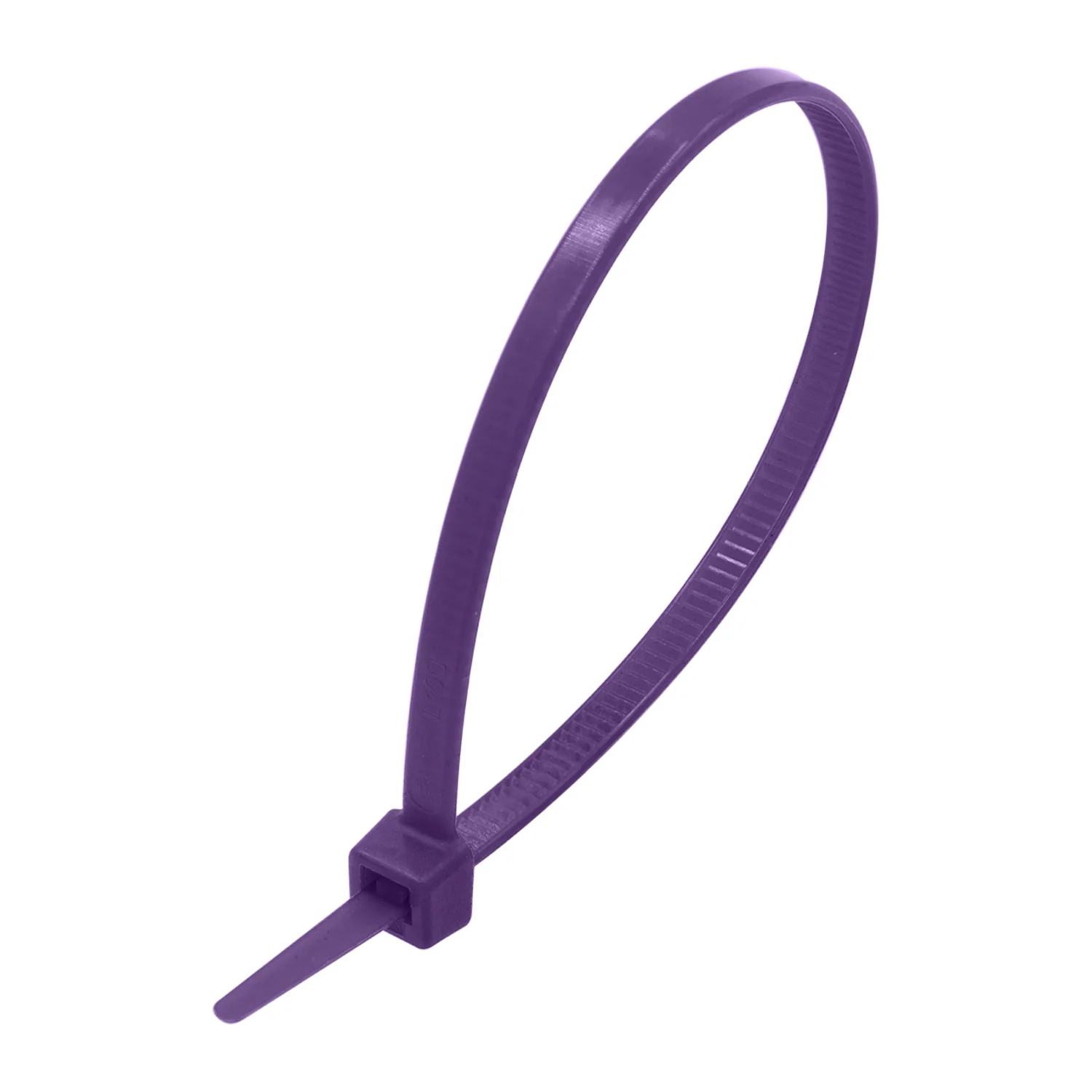 CTI150PR - 6" Intermediate Cable Ties, 40-lb Tensile Strength, Purple, 100-Pack