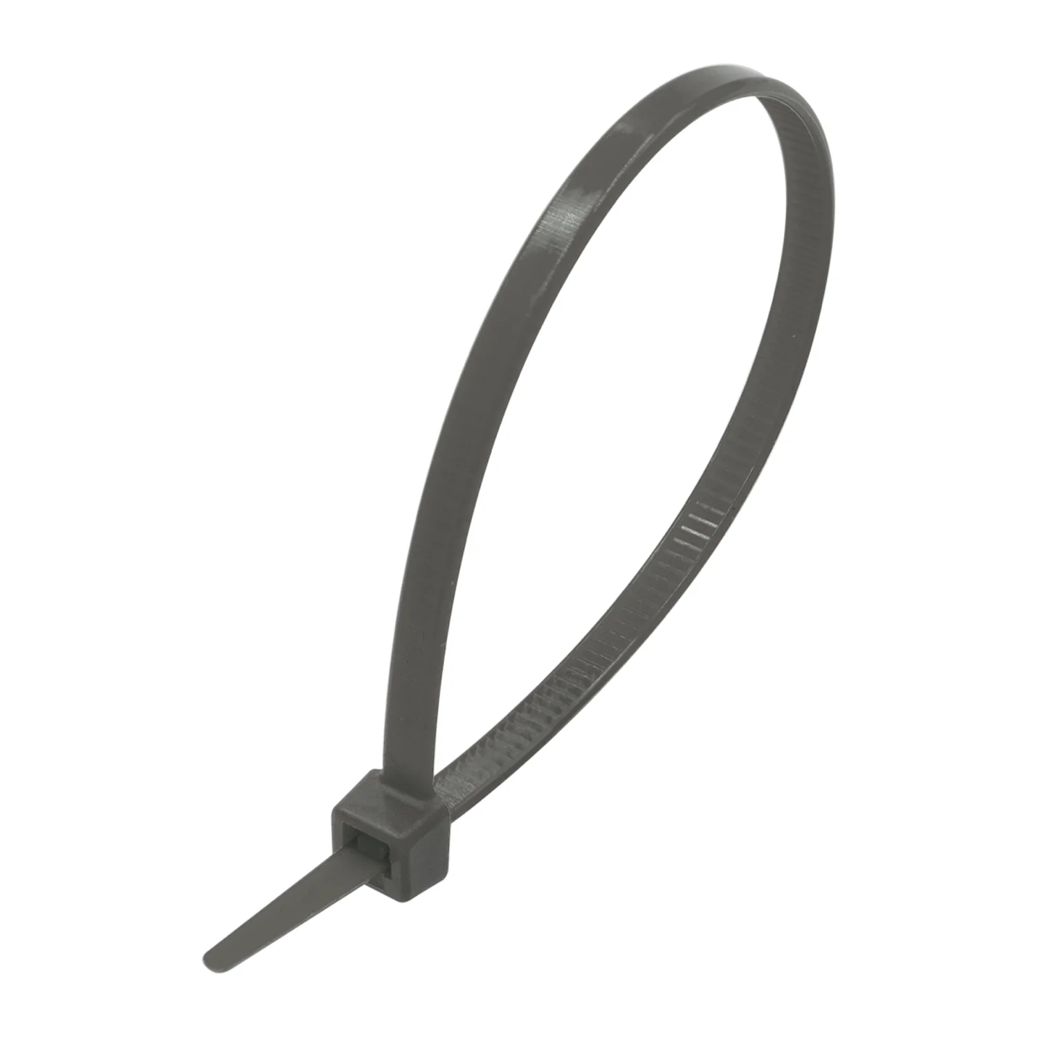 CTI150GR - 6" Intermediate Cable Ties, 40-lb Tensile Strength, Gray, 100-Pack