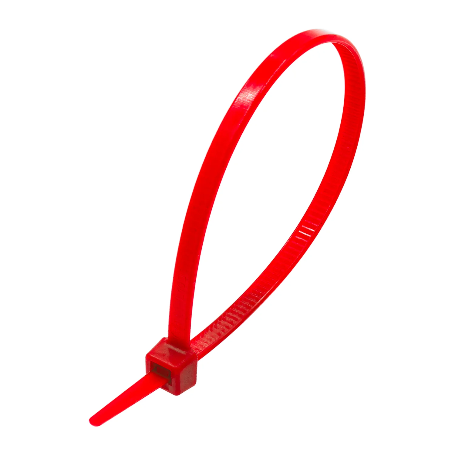 CTS200RD - 8" Standard Cable Ties, 50-lb Tensile Strength, Red, 100 Pieces