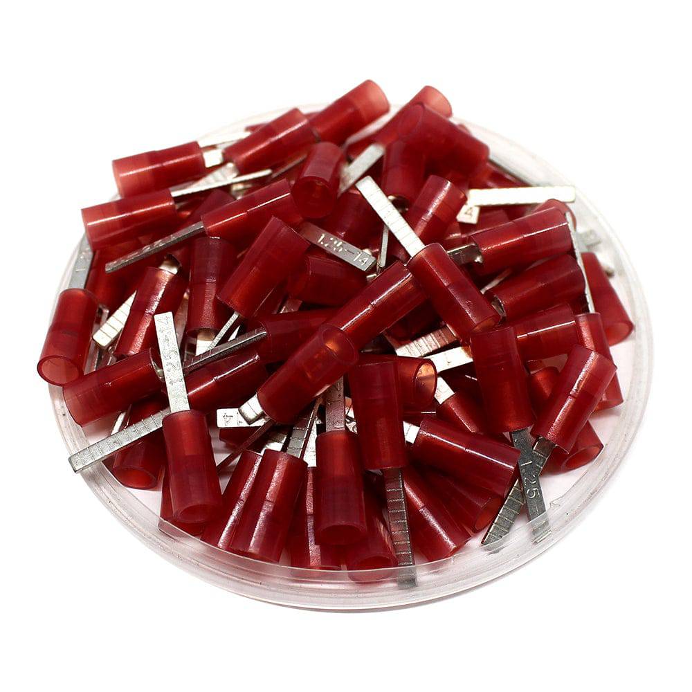 DBNYB1-10 - Nylon Insulated Flat Blade Terminal - 22-16 AWG