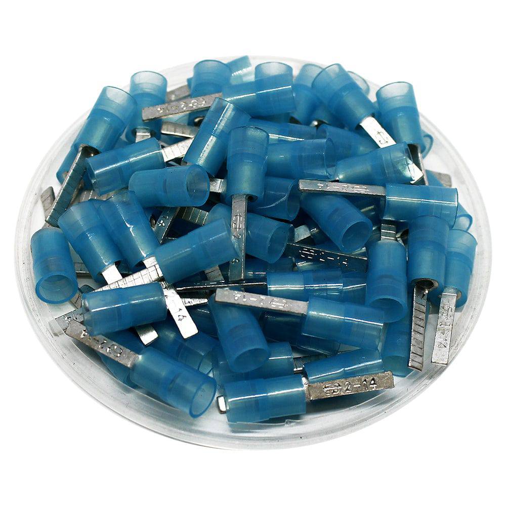 DBNYB2-18 - Nylon Insulated Flat Blade Terminal - 16-14AWG