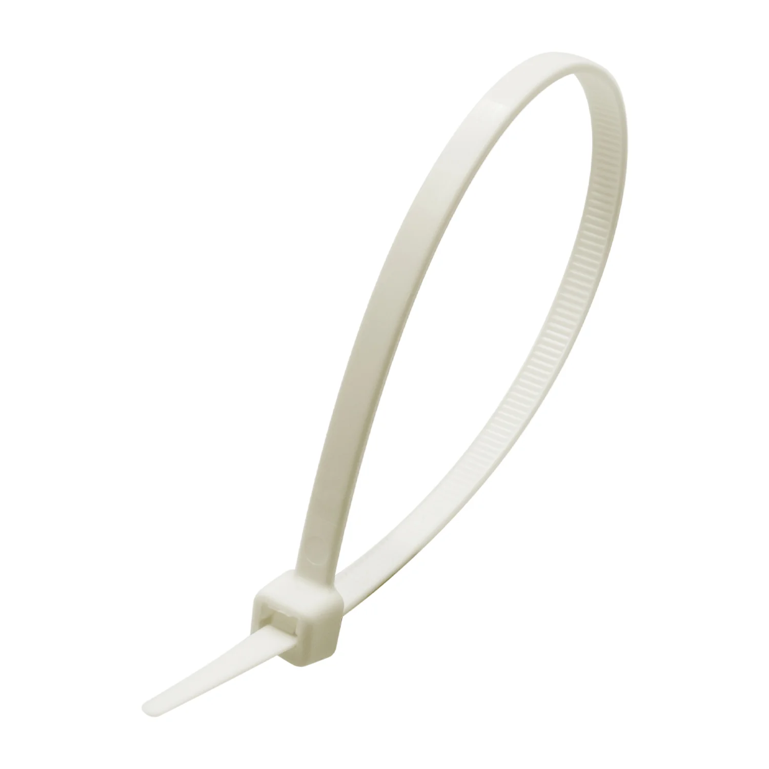 EWTM100N - 4" Ultra Extreme Temperature Miniature Cable Ties, 18-lb Tensile Strength, Natural, 100-Pack - Image 2