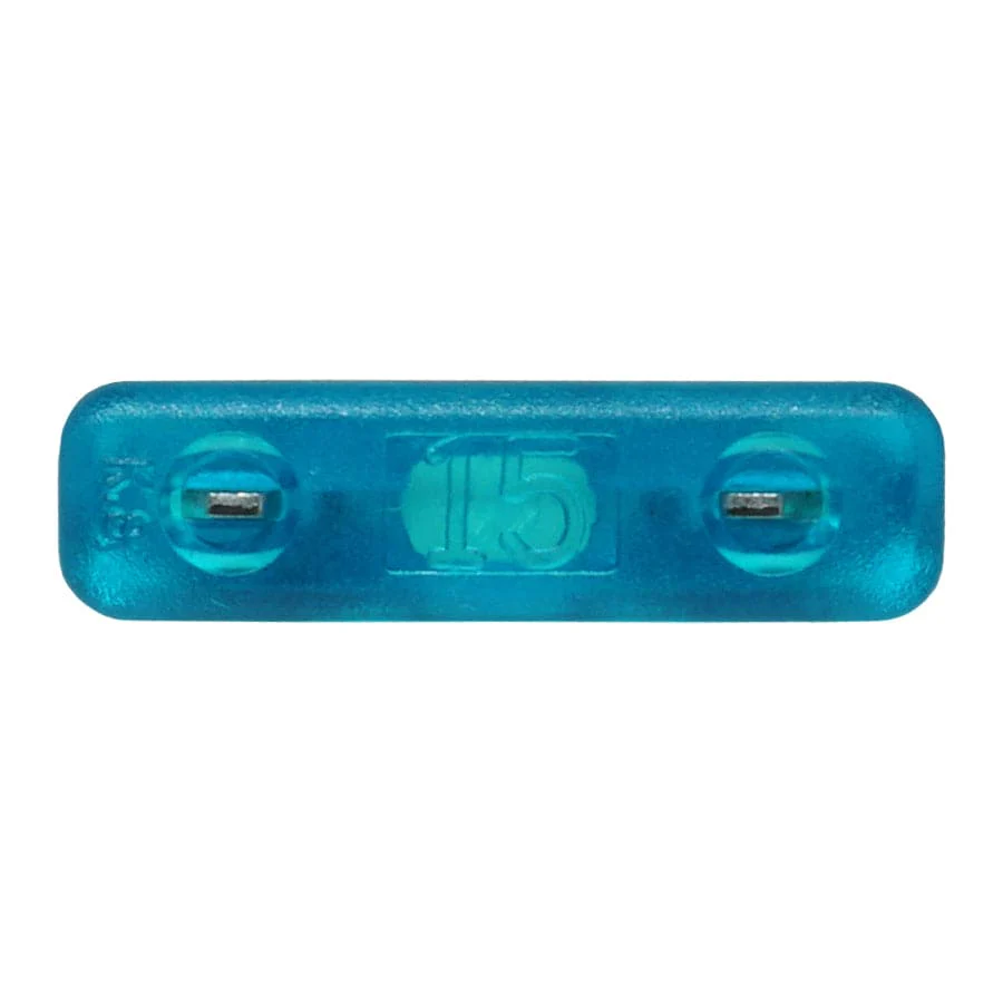 FATC-15A-BLUE - 15 AMP Automotive Blade Fuses, Marine Blade Fuses, Blue, 10 Pieces - Image 3