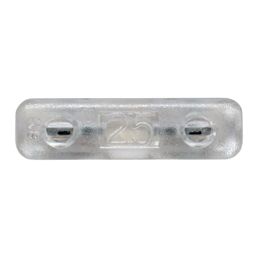 FATC-25A-CLEAR - 25 AMP Automotive Blade Fuses, Marine Blade Fuses, Clear, 10 Pieces - Image 3