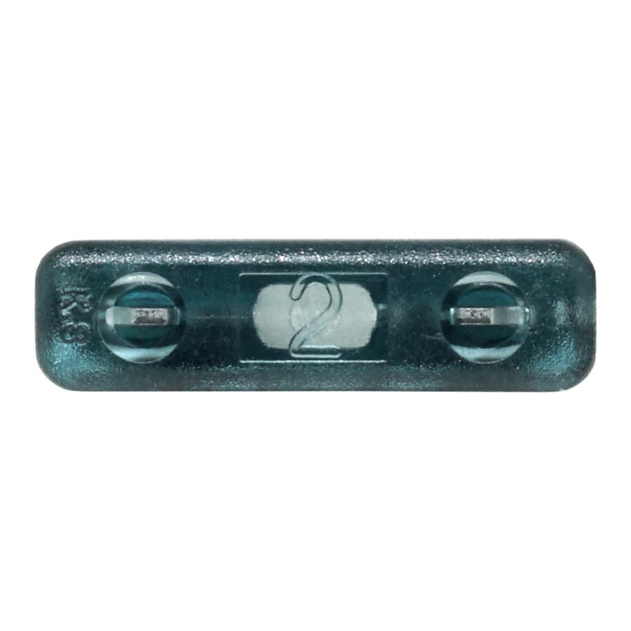 FATC-2A-GRAY - 2 AMP Automotive Blade Fuses, Marine Blade Fuses, Gray, 10 Pieces - Image 3