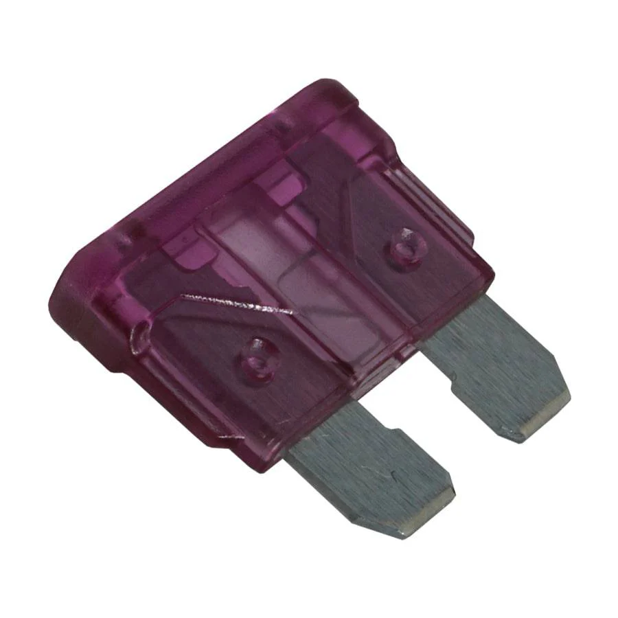FATC-3A-VIOLET - 3 AMP Automotive Blade Fuses, Marine Blade Fuses, Purple, 10 Pieces - Image 2