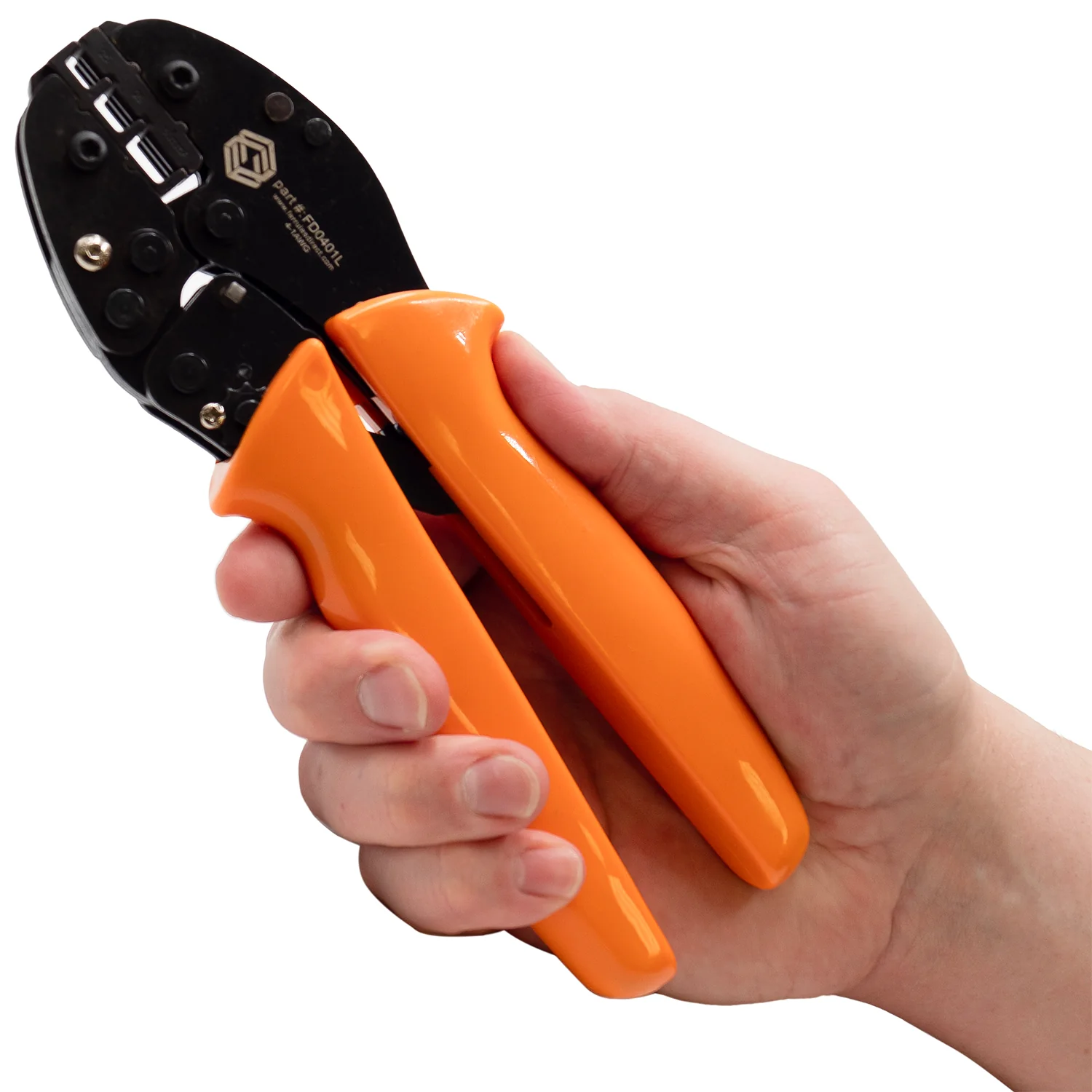 FD0401L - 4 to 1 AWG Wire Ferrules Crimping Tool, Heavy Duty, XL Length - 1 Piece - Image 2