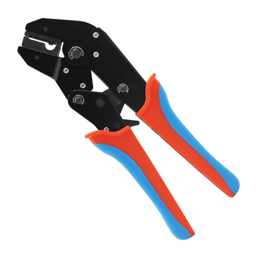 FD10020FL - Non Insulated Flag Terminal Crimping Tool - 6 AWG