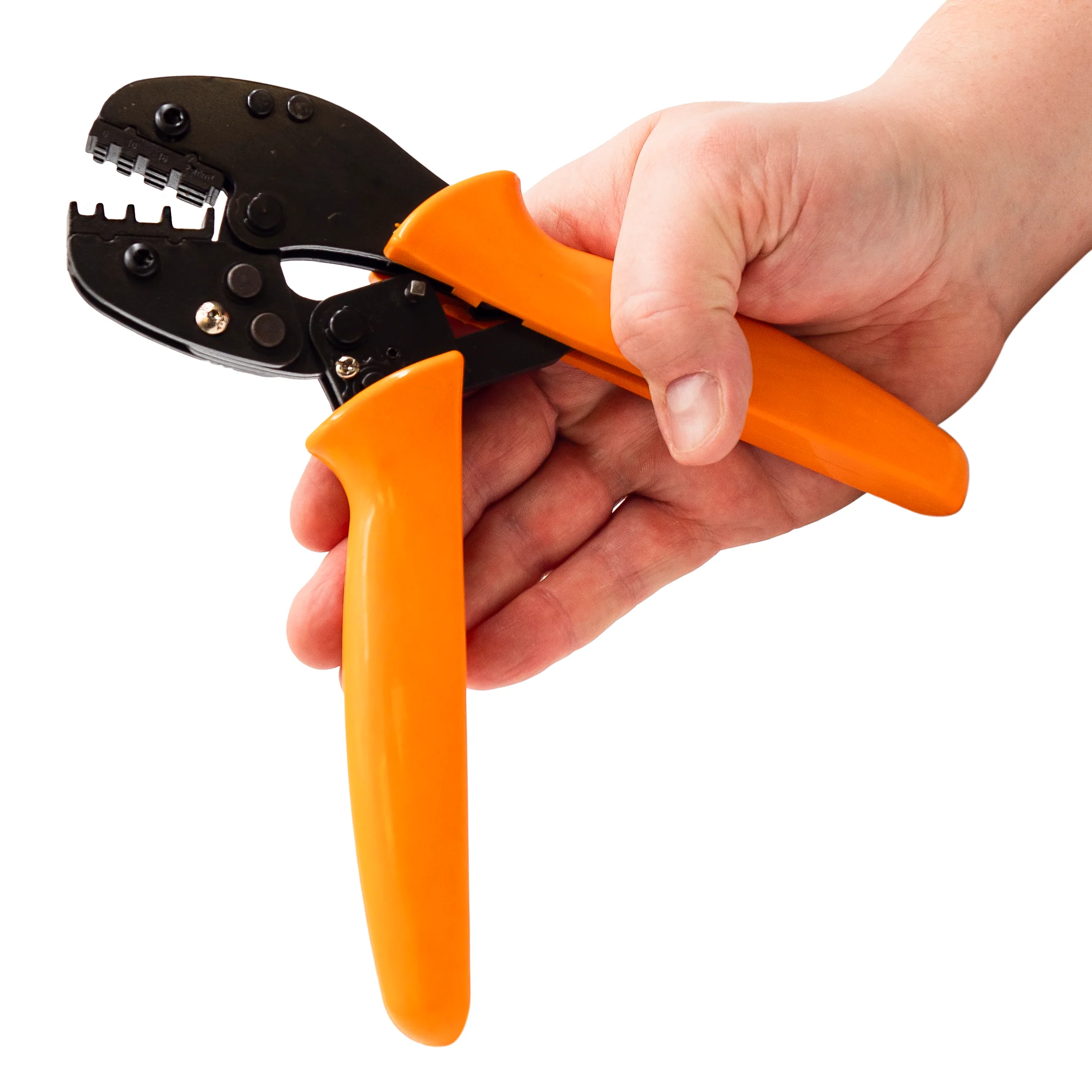 FD1004HD - 10 to 4 AWG Wire Ferrules Crimping Tool, Heavy Duty, Trapezoidal Crimp, 1 Piece - Image 4