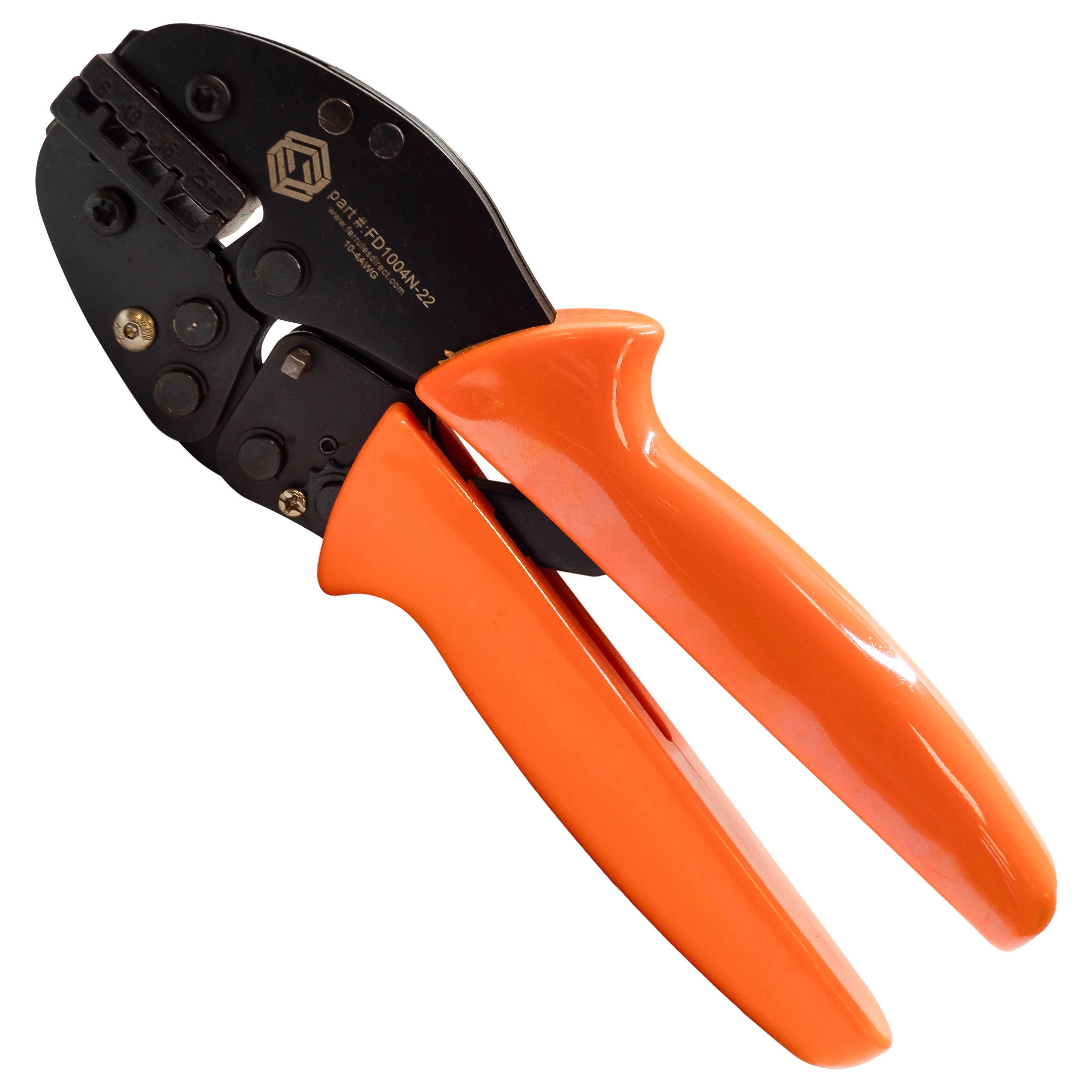 FD1004N-22 - 10 to 4 AWG Wire Ferrules Crimping Tool, Wide Crimp, Trapezoidal Crimp - 1 Piece - Image 2