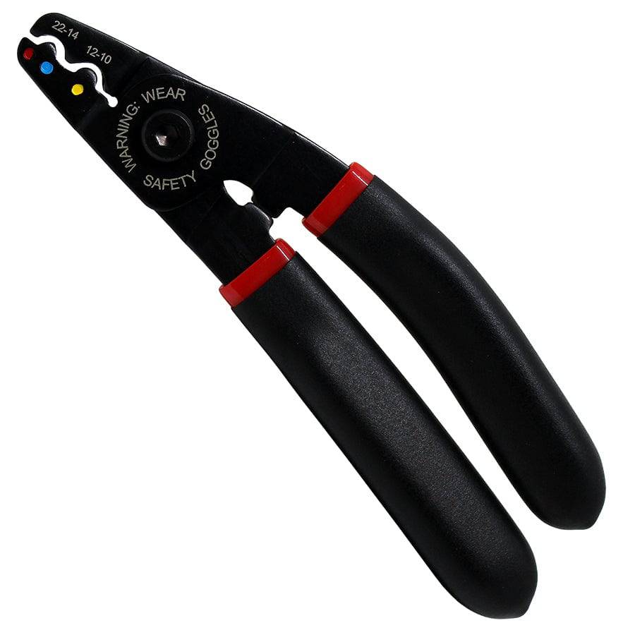 FD1321 - 22 to 10 AWG Crimping Pliers for Insulated Terminals, Compact Size - 1 Piece
