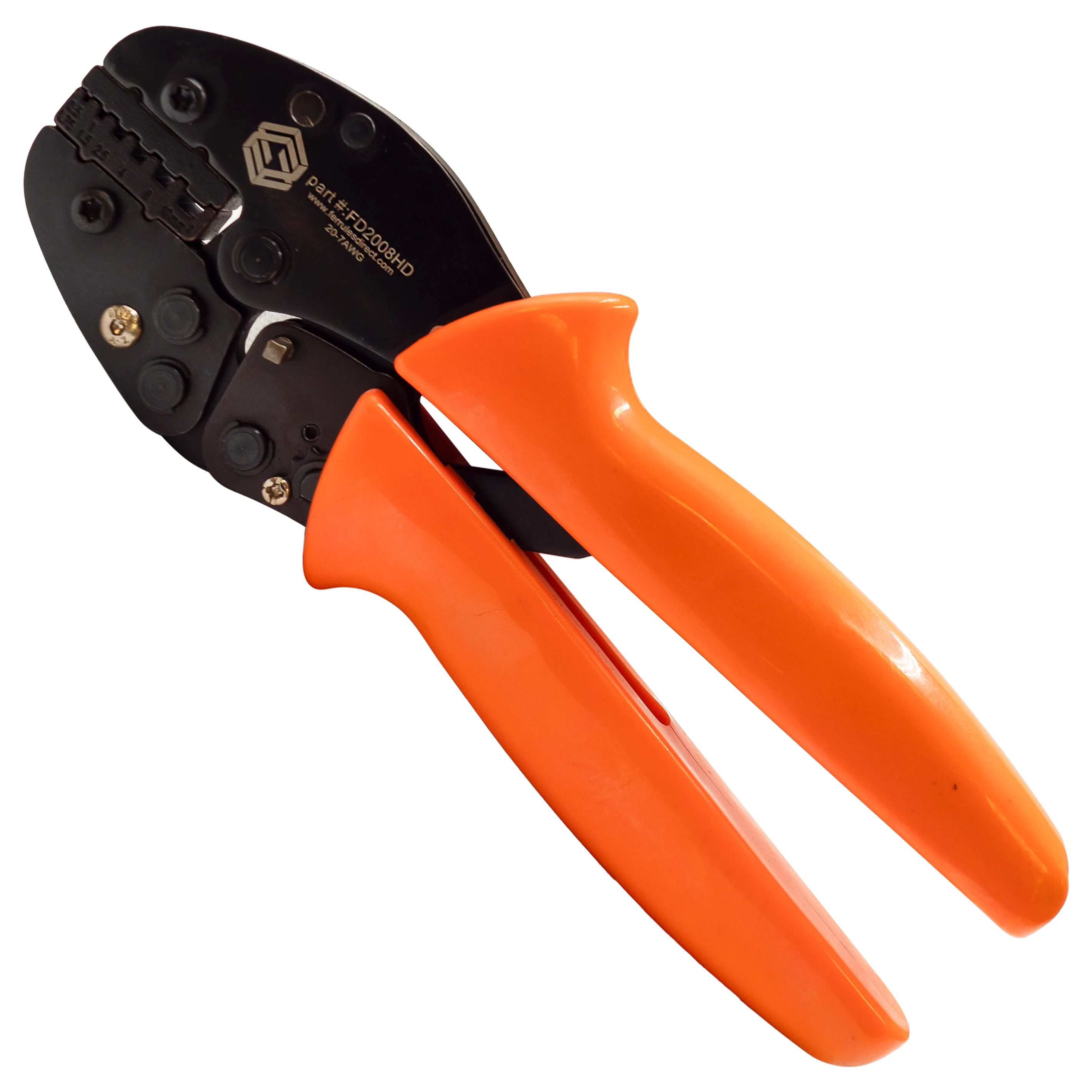 FD2008HD - 20 to 8 AWG Wire Ferrules Crimping Tool, Heavy Duty, Trapezoidal Crimp, 1 Piece - Image 2