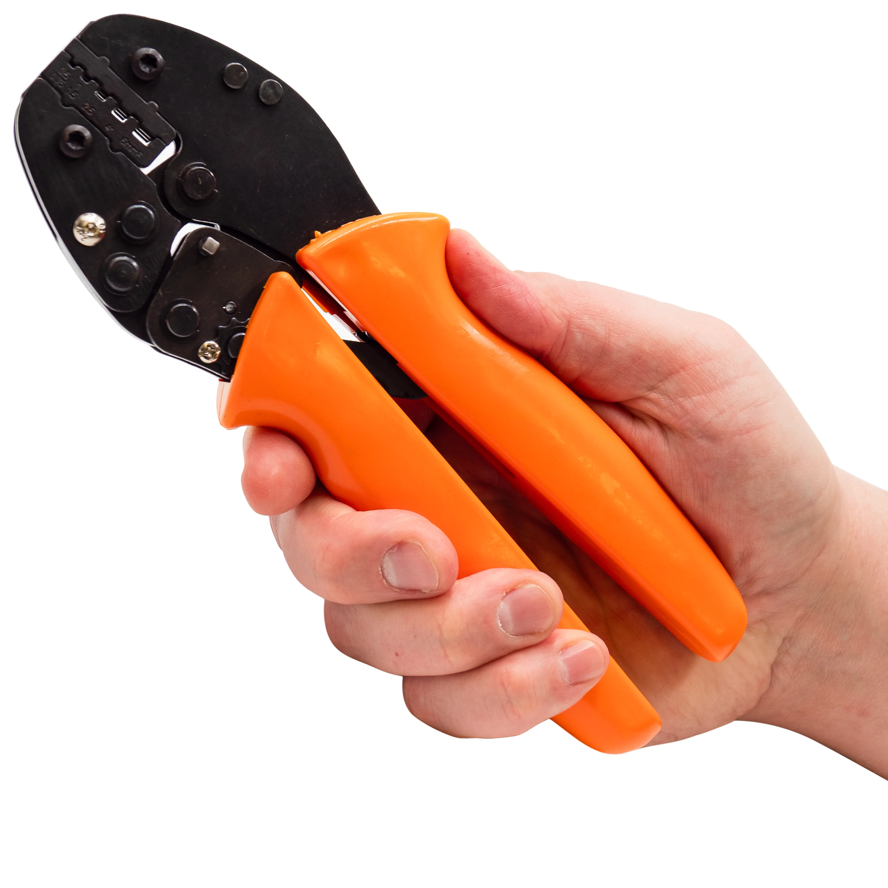 FD2210TW - 22 to 10 AWG Twin Wire Ferrules Crimping Tool, Heavy Duty, Trapezoidal Crimp, 1 Piece - Image 3