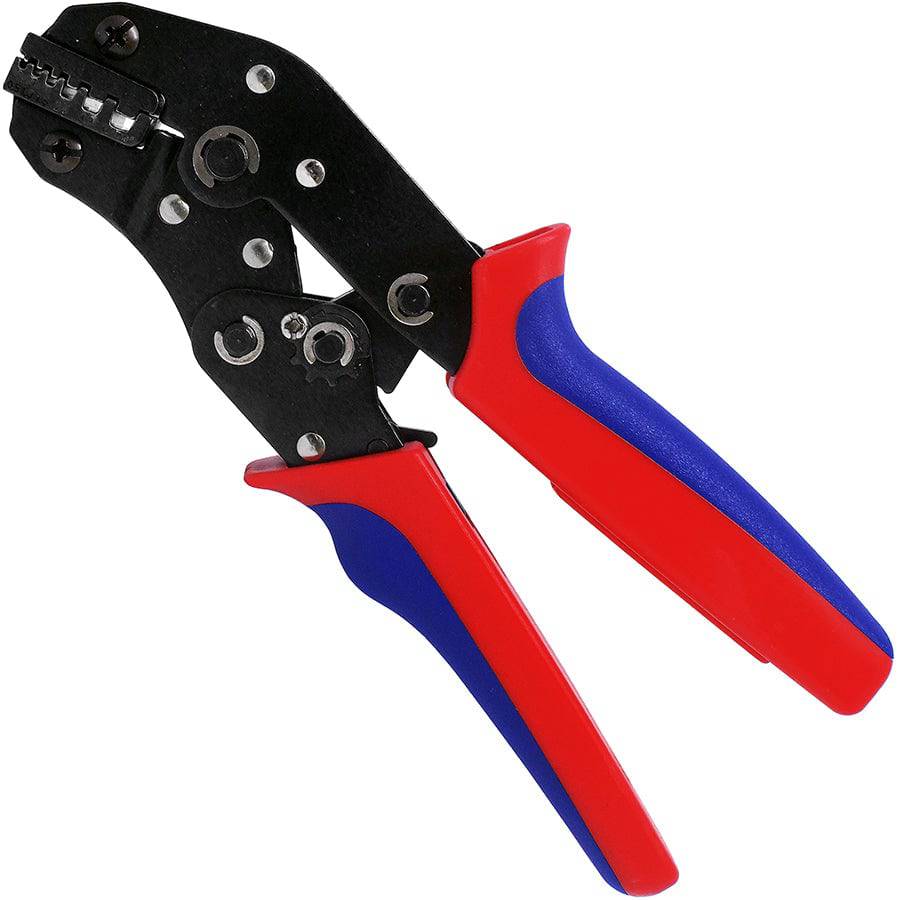 FD2410N-20 - 24 to 10 AWG Wire Ferrules Crimping Tool, Side Load, XL Length Crimp, Trapezoidal Profile, 1 Piece