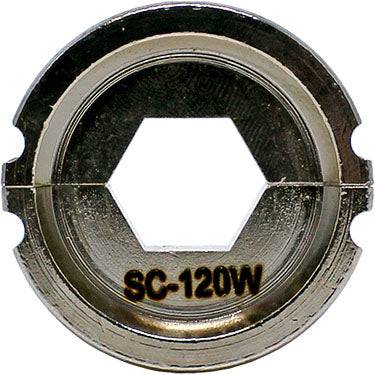 FD300HX5 - 4/0 AWG Hexagonal Profile Crimping Die Set for FD300K Crimping Machine, 1 Piece