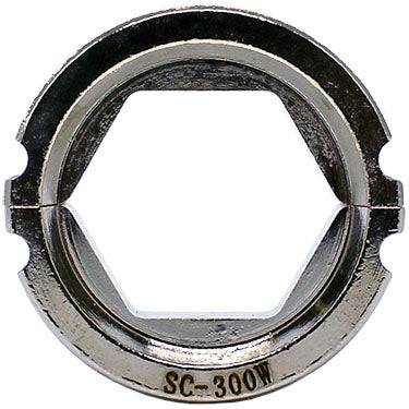FD300HX9 - 600 MCM AWG Hexagonal Profile Crimping Die Set for FD300K Crimping Machine, 1 Piece
