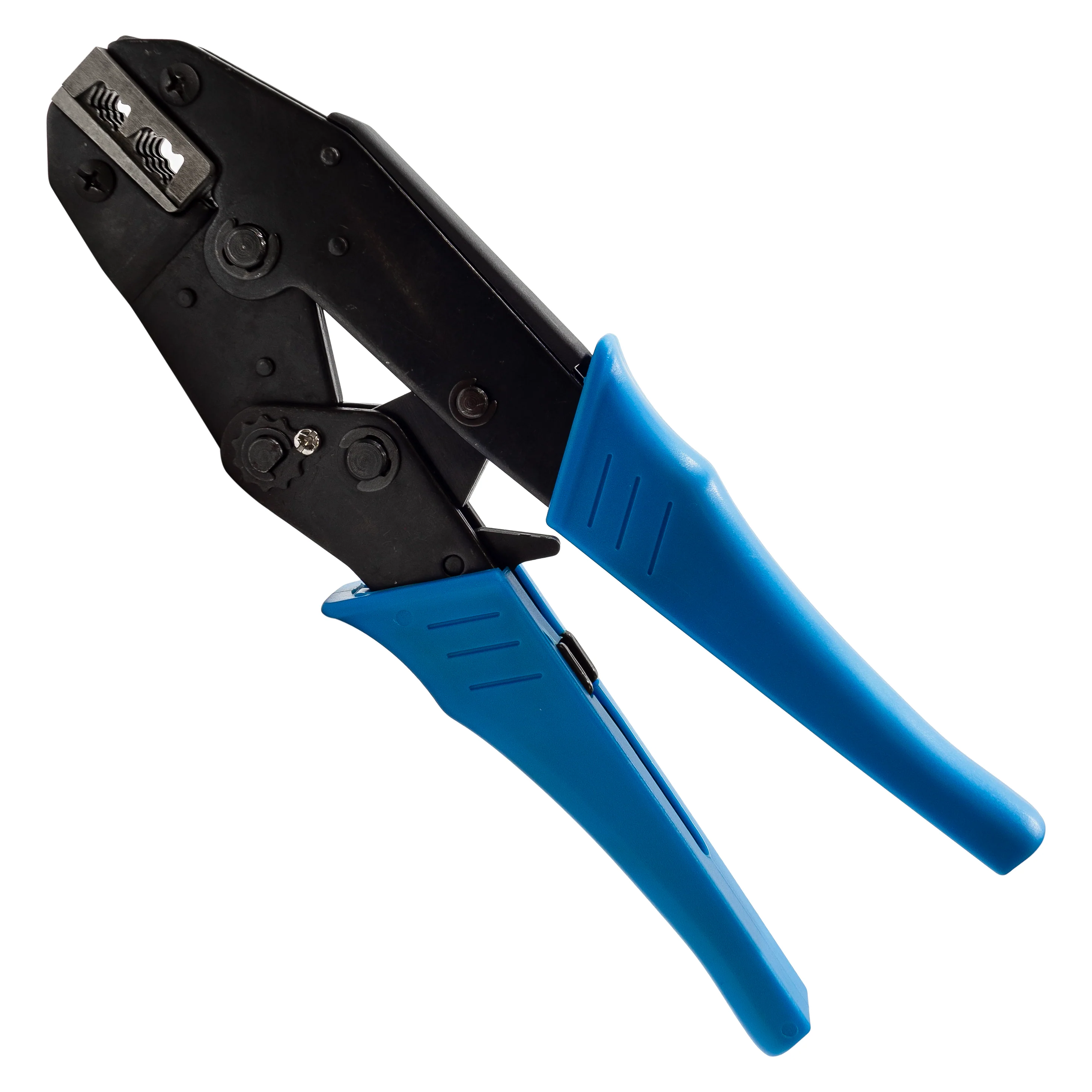 FD3550RV - 2 to 1 AWG Wire Ferrules Crimping Tool, Ratcheting, Bowtie Profile, 1 Piece - Image 2