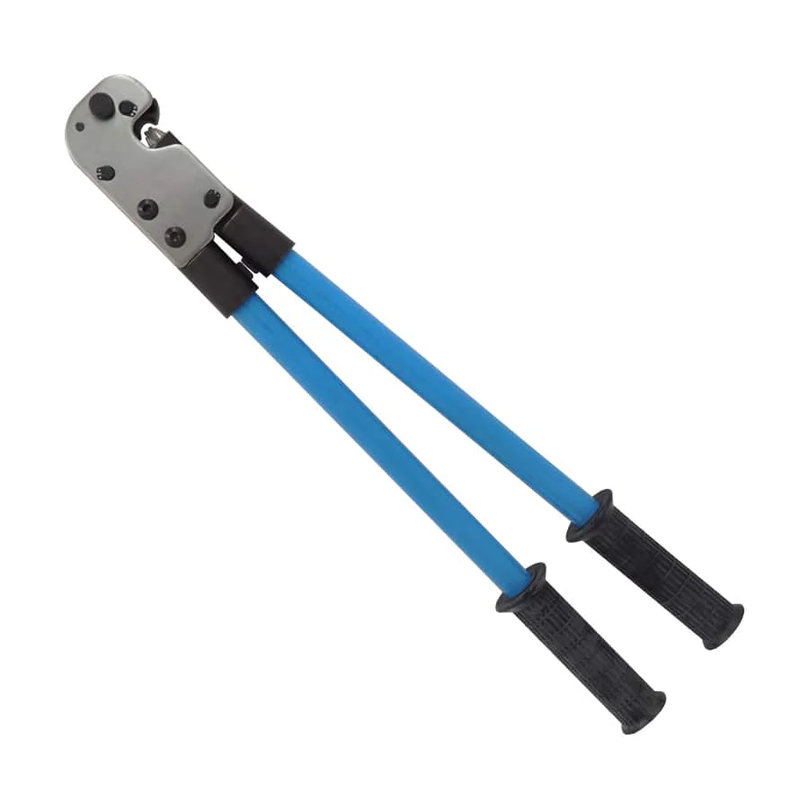 FDCT38 - 8 AWG to 2 AWG Battery Cable Lug Crimping Tool, Single Indent, 1 Piece