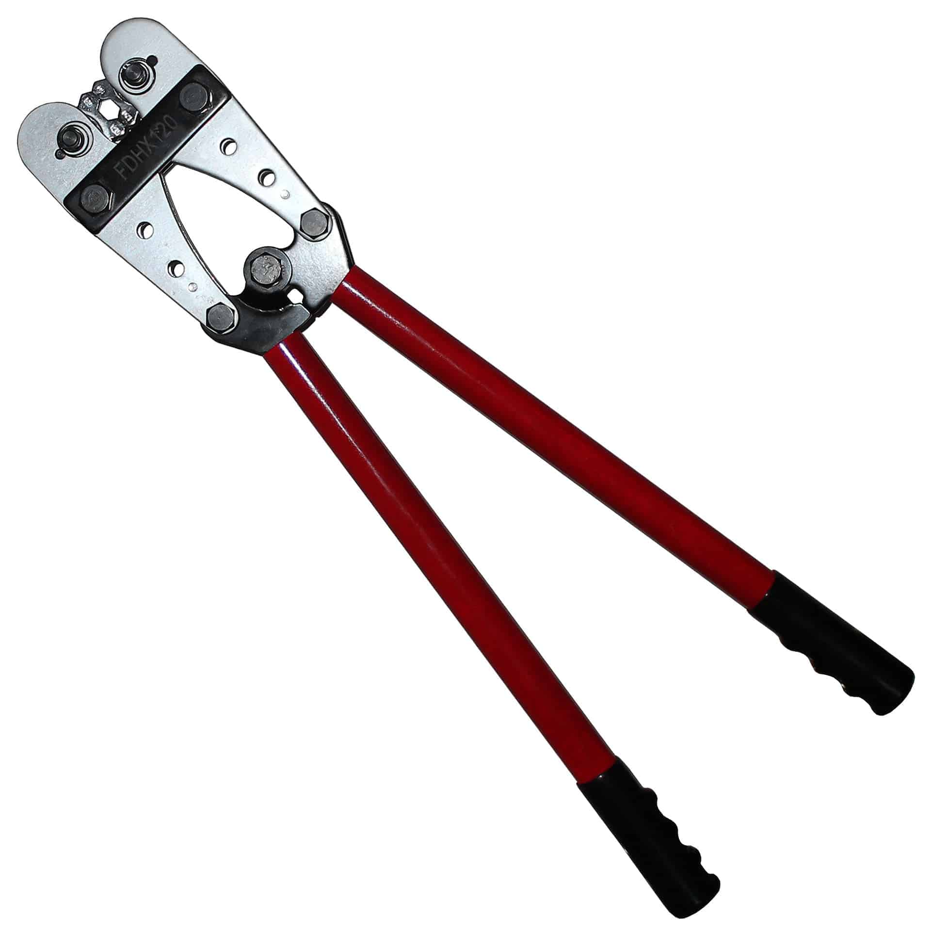 FDHX120 - 8 AWG to 4/0 AWG Cable Lugs Crimping Tool, Hexagonal Indent, 1 Piece