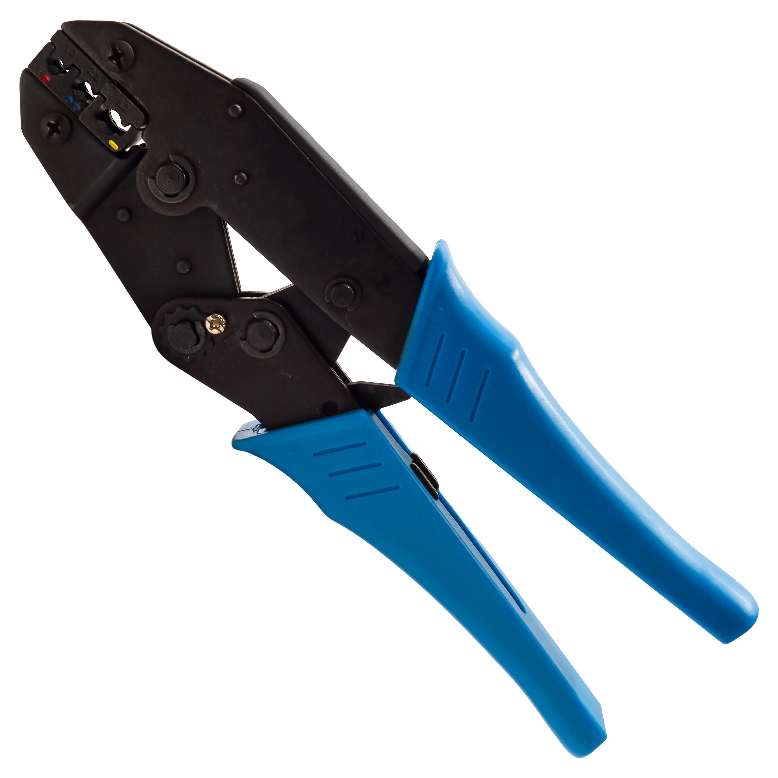 FDT10011 - 22 to 10 AWG Insulated Terminals Crimping Tool, Standard Size, Ratchet - 1 Piece - Image 2