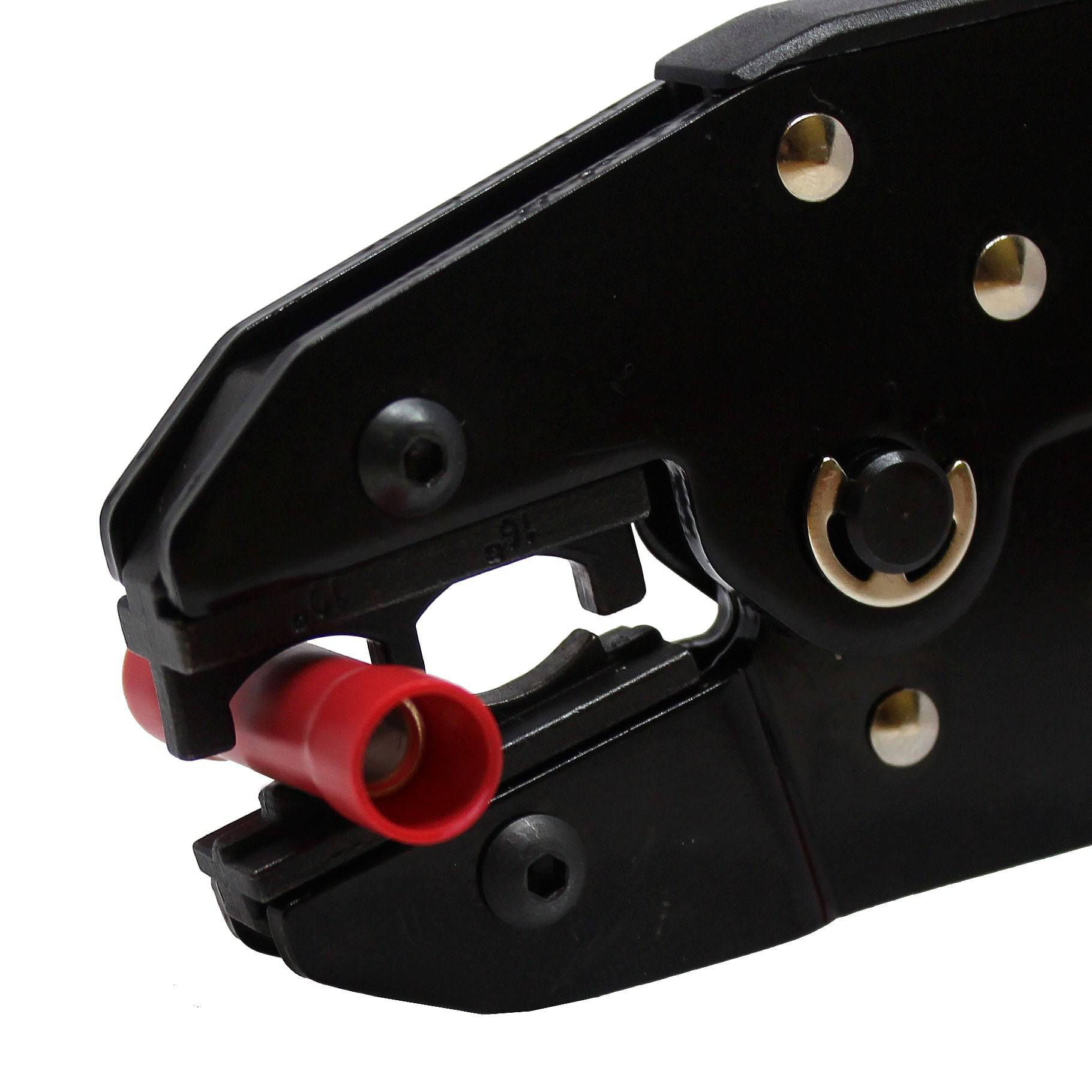 FDT10014 - 8 to 6 AWG Insulated Parallel Connectors & Butt Splices Crimping Tool, Standard Handles - 1 Piece - Image 2